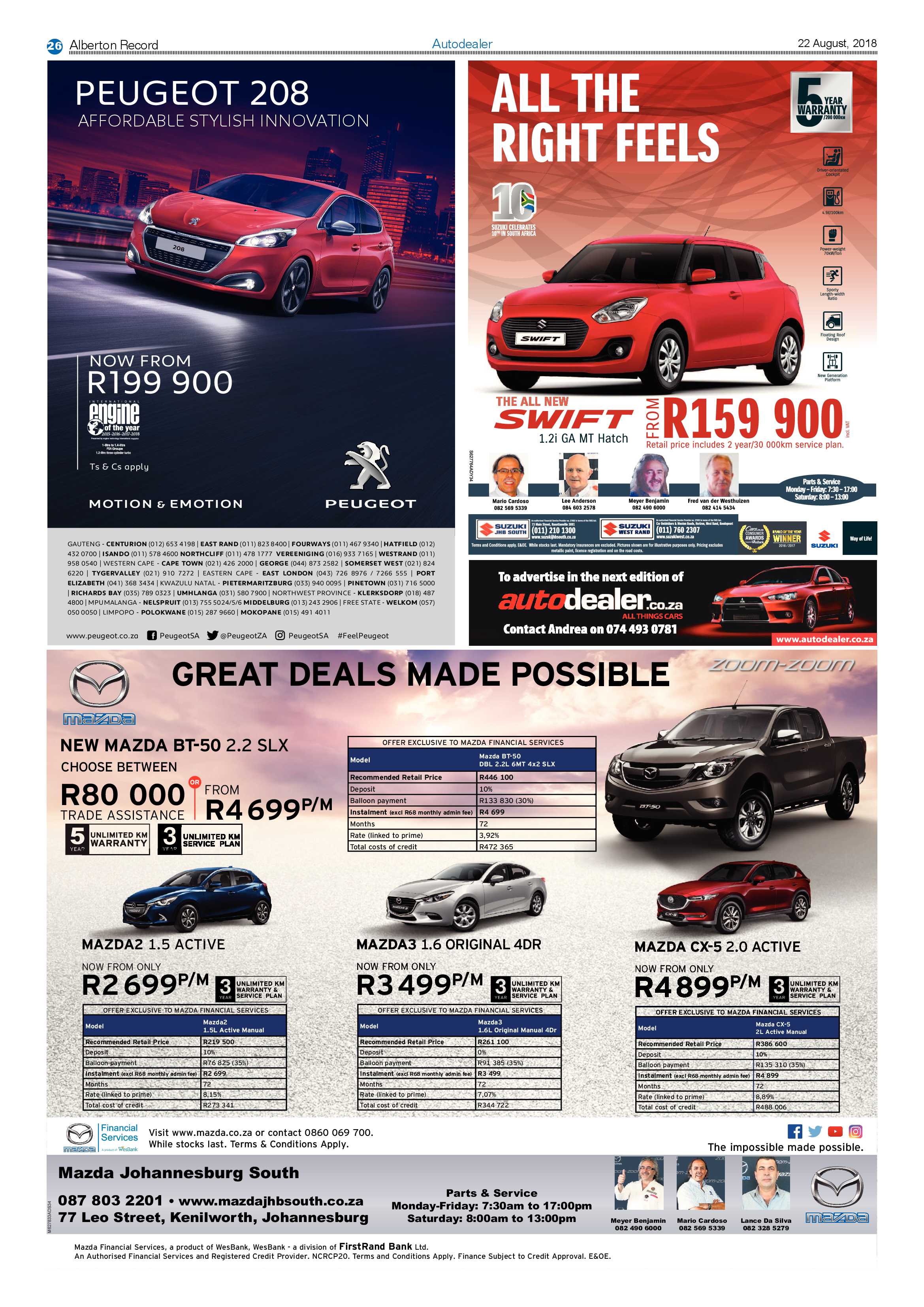 Alberton Record 22 August 2018 page 26