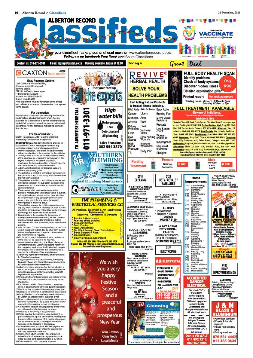 Alberton Record 22 December 2021 page 10