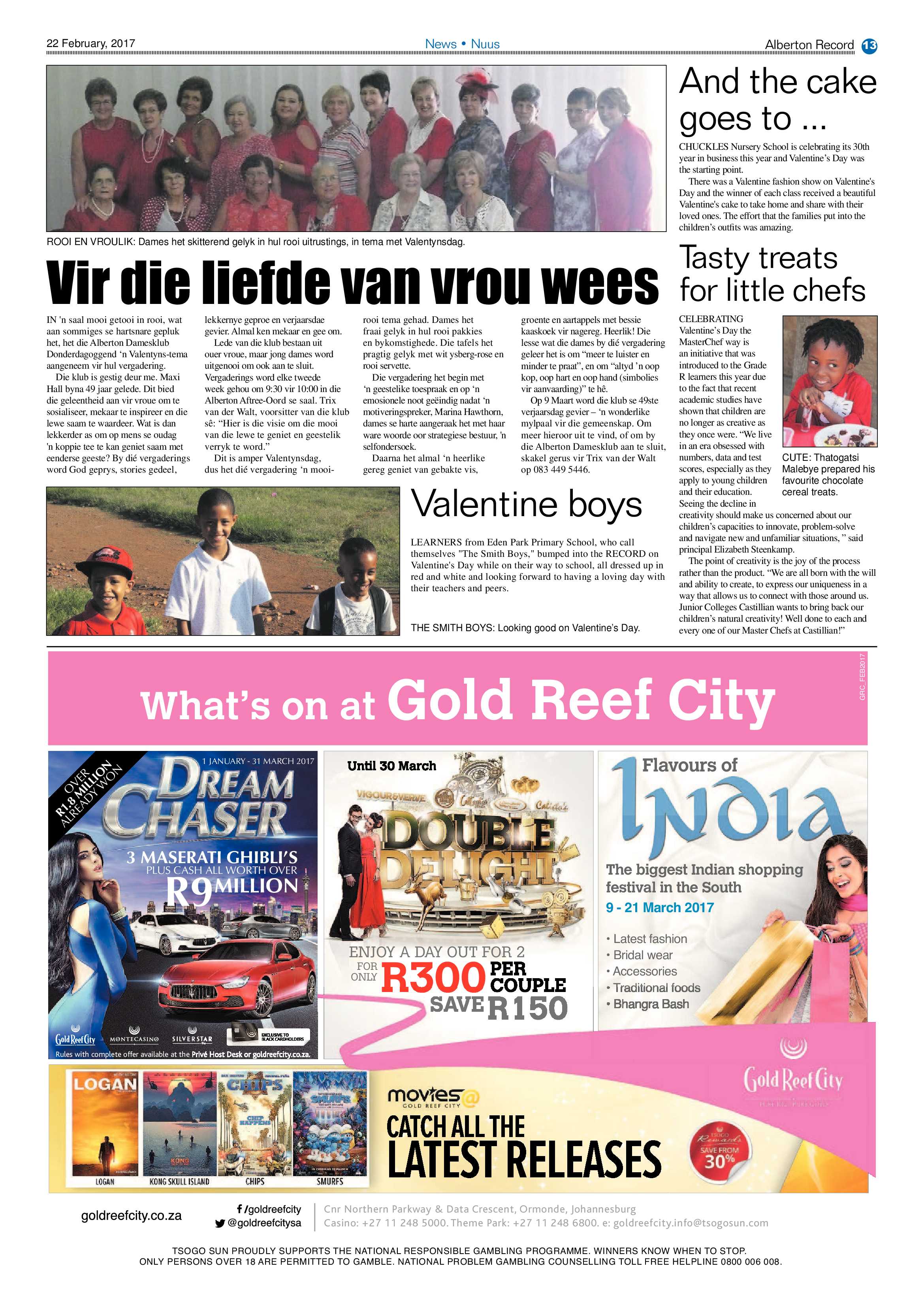 Alberton Record 22 February 2017 page 13