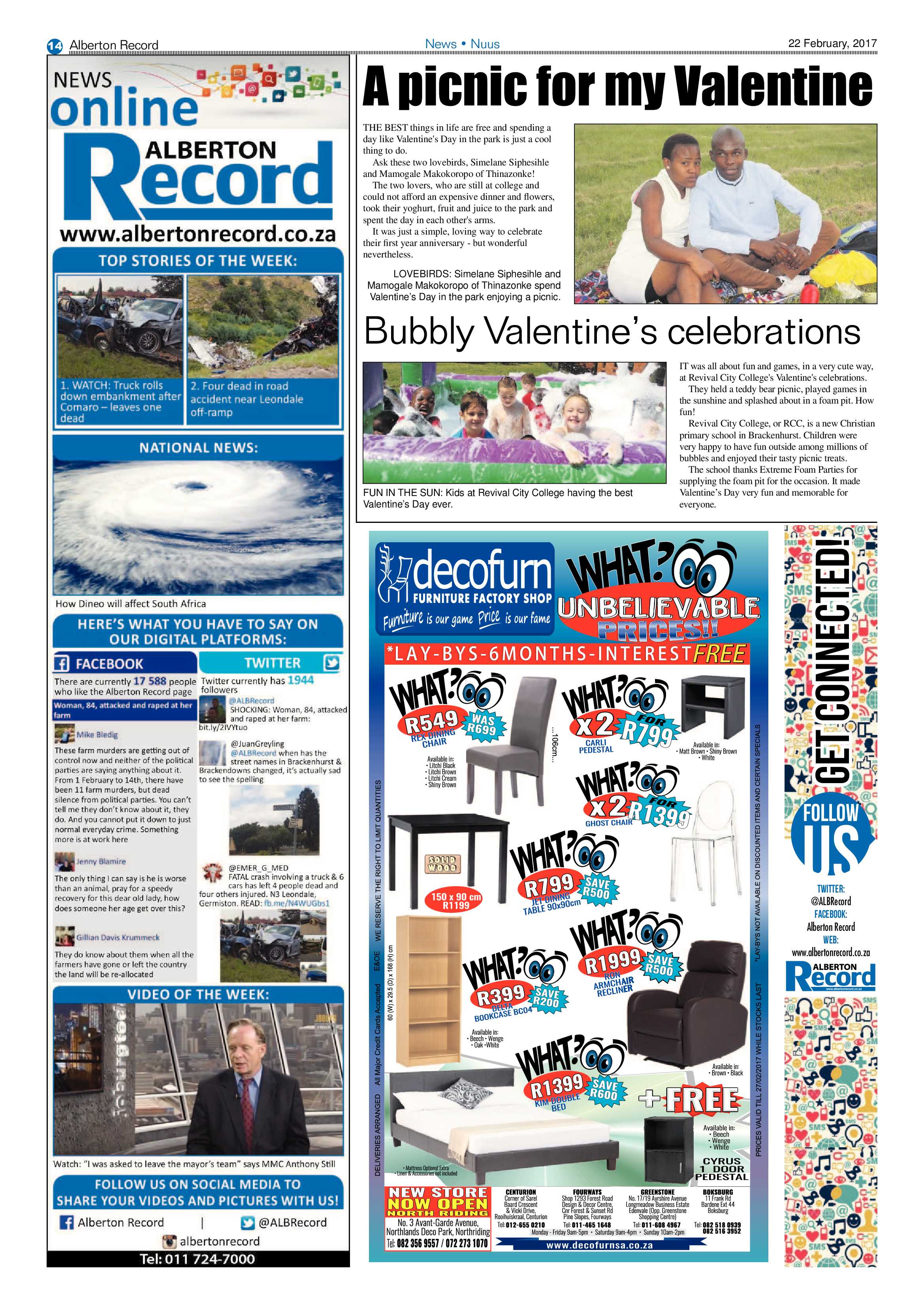 Alberton Record 22 February 2017 page 14