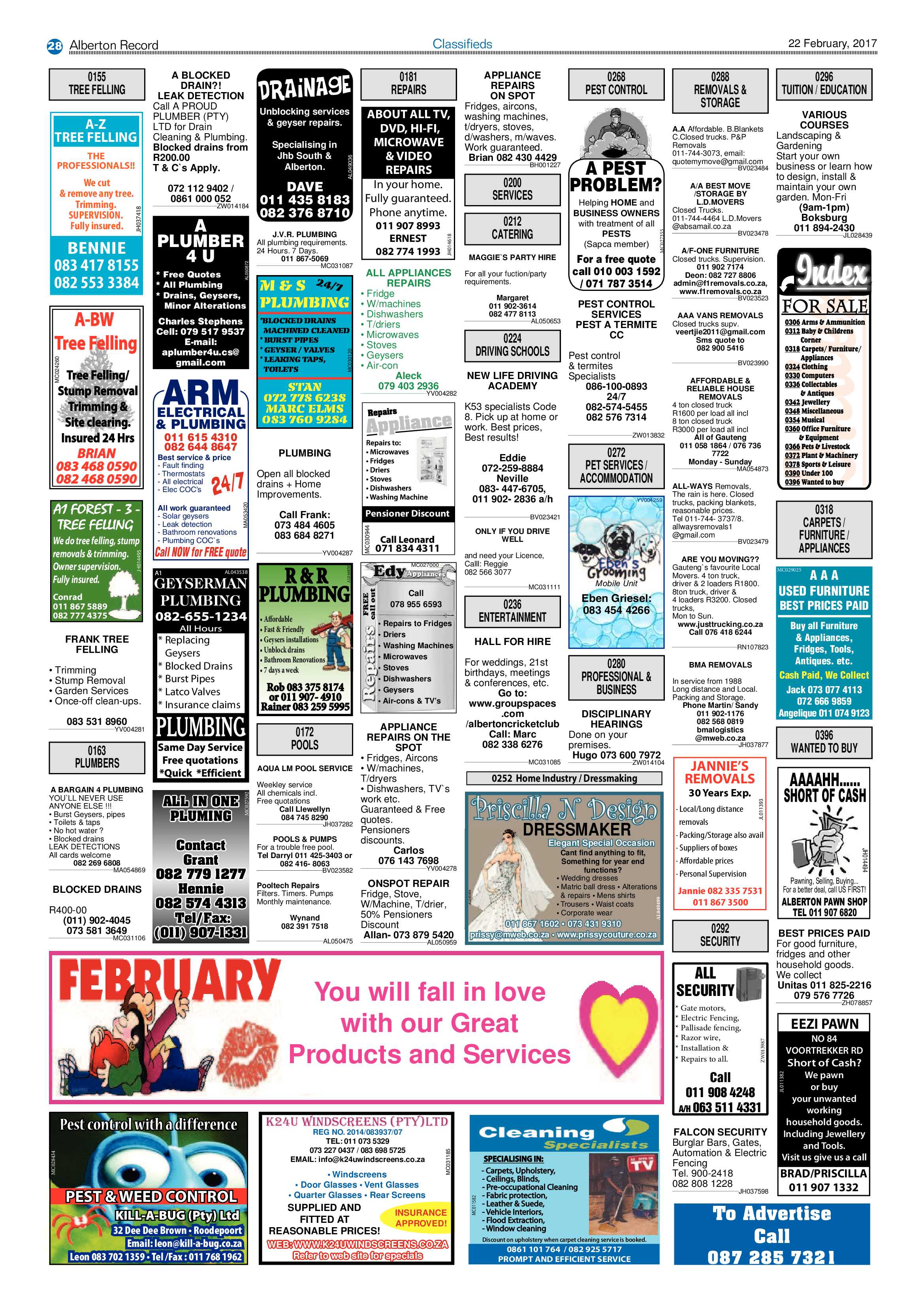 Alberton Record 22 February 2017 page 28