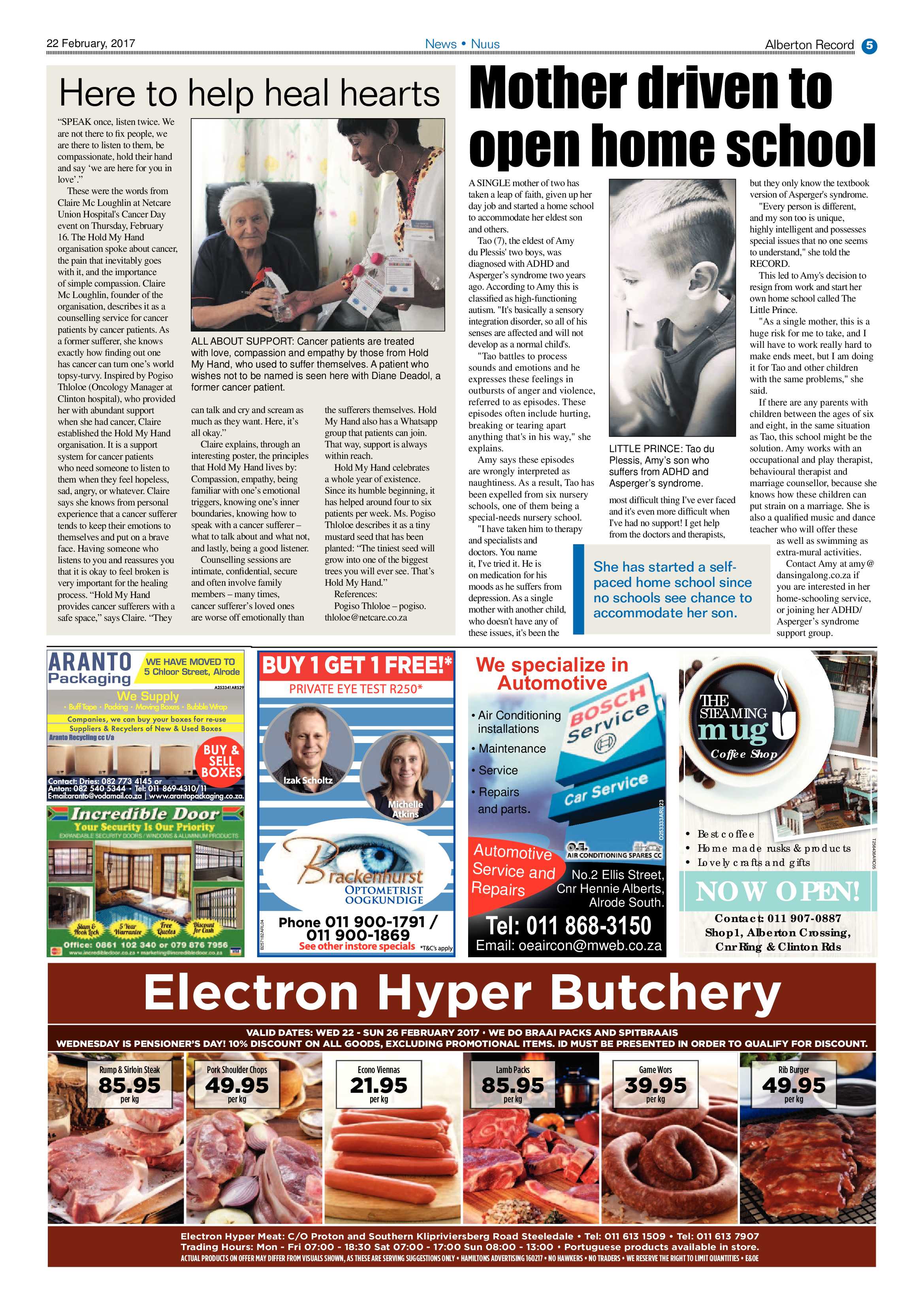 Alberton Record 22 February 2017 page 5