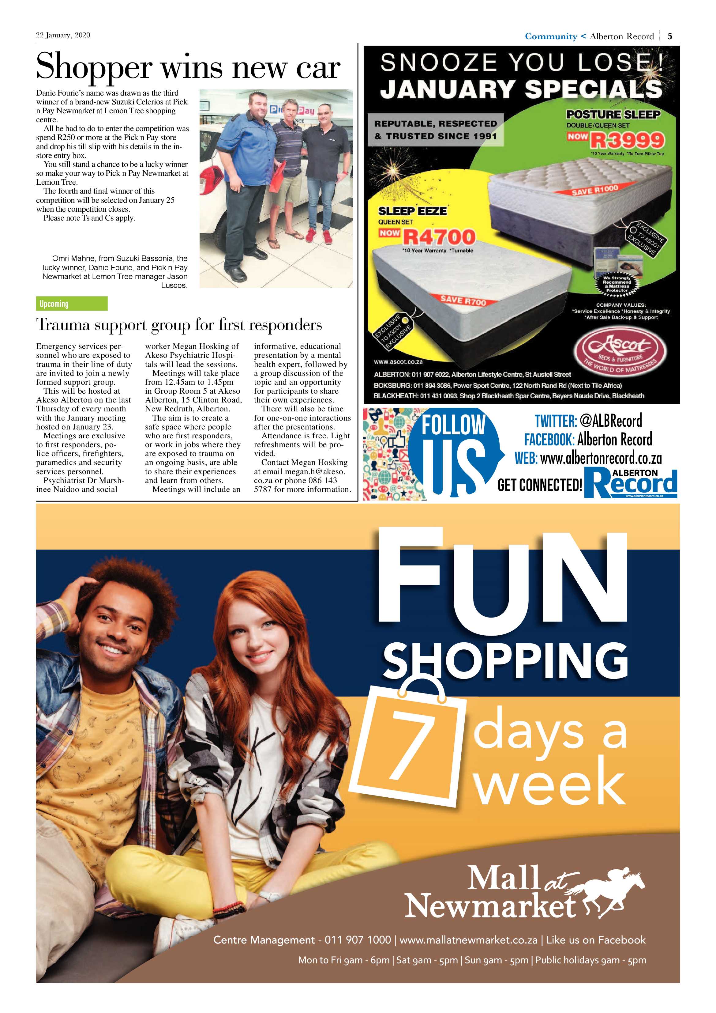 Alberton Record 22 January 2020 page 5