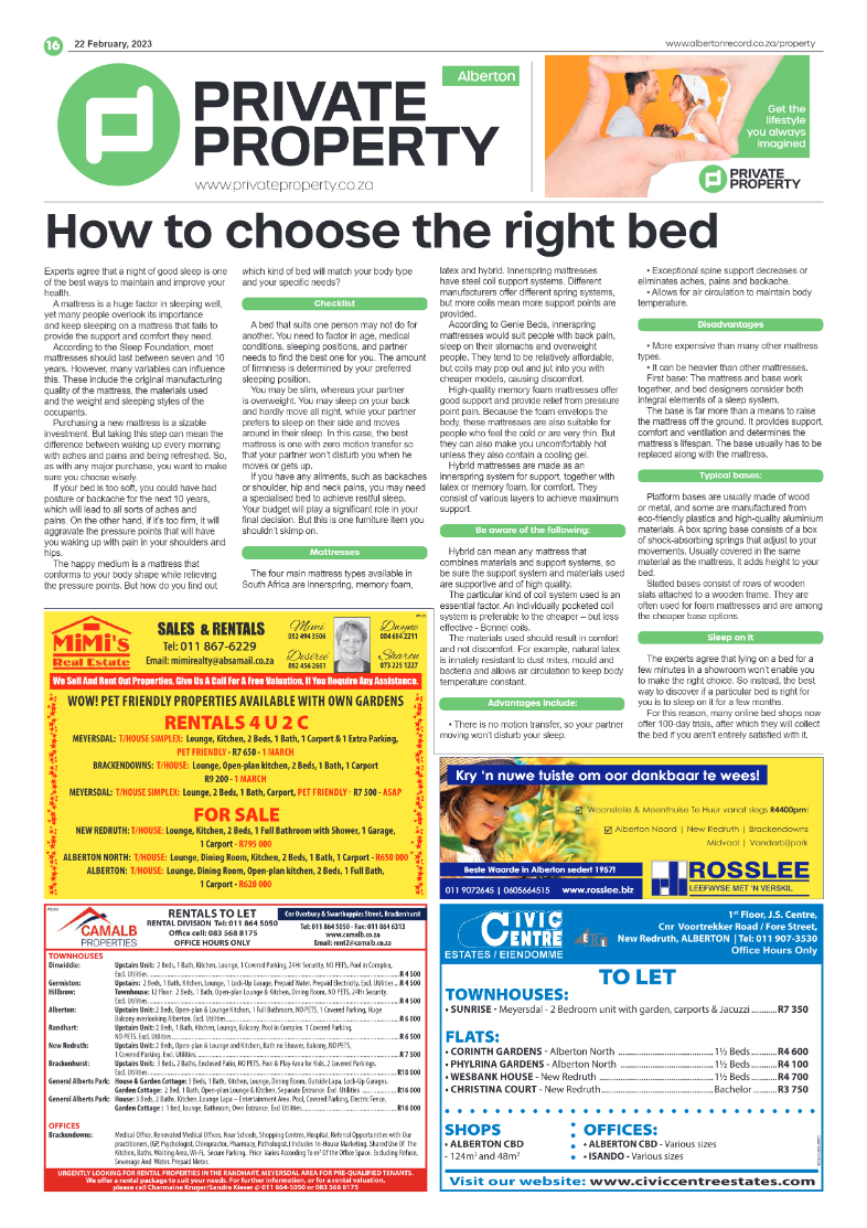 Alberton Record 22 February 2023 page 16