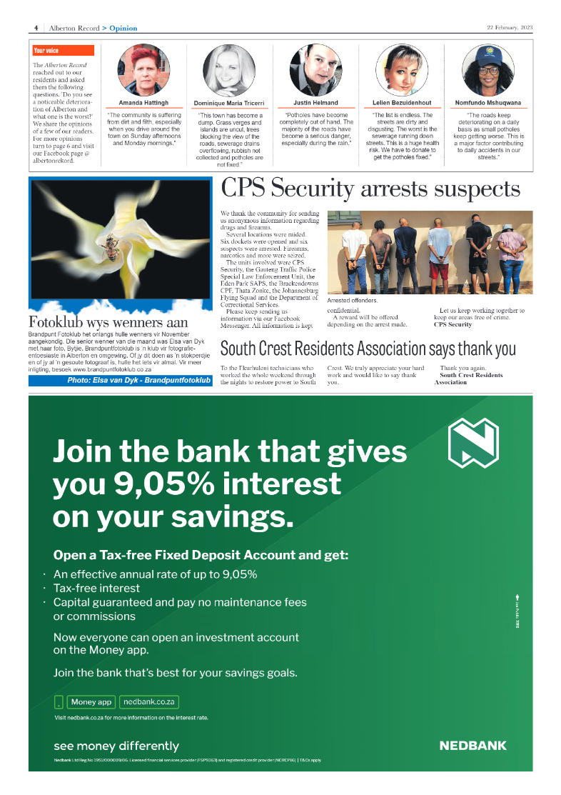 Alberton Record 22 February 2023 page 4