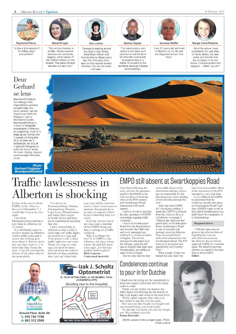 Alberton Record 22 February 2023 page 6