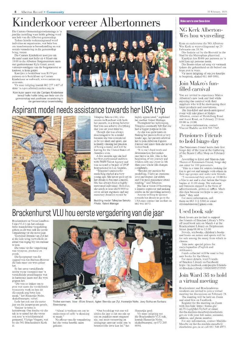 Alberton Record 22 February 2023 page 8