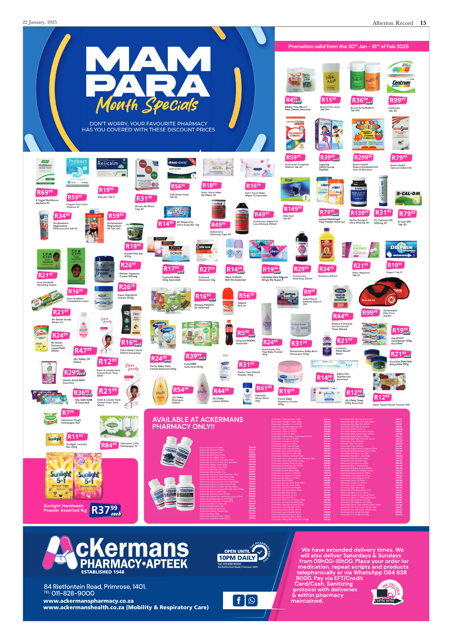 Alberton Record 22 January 2025 page 15