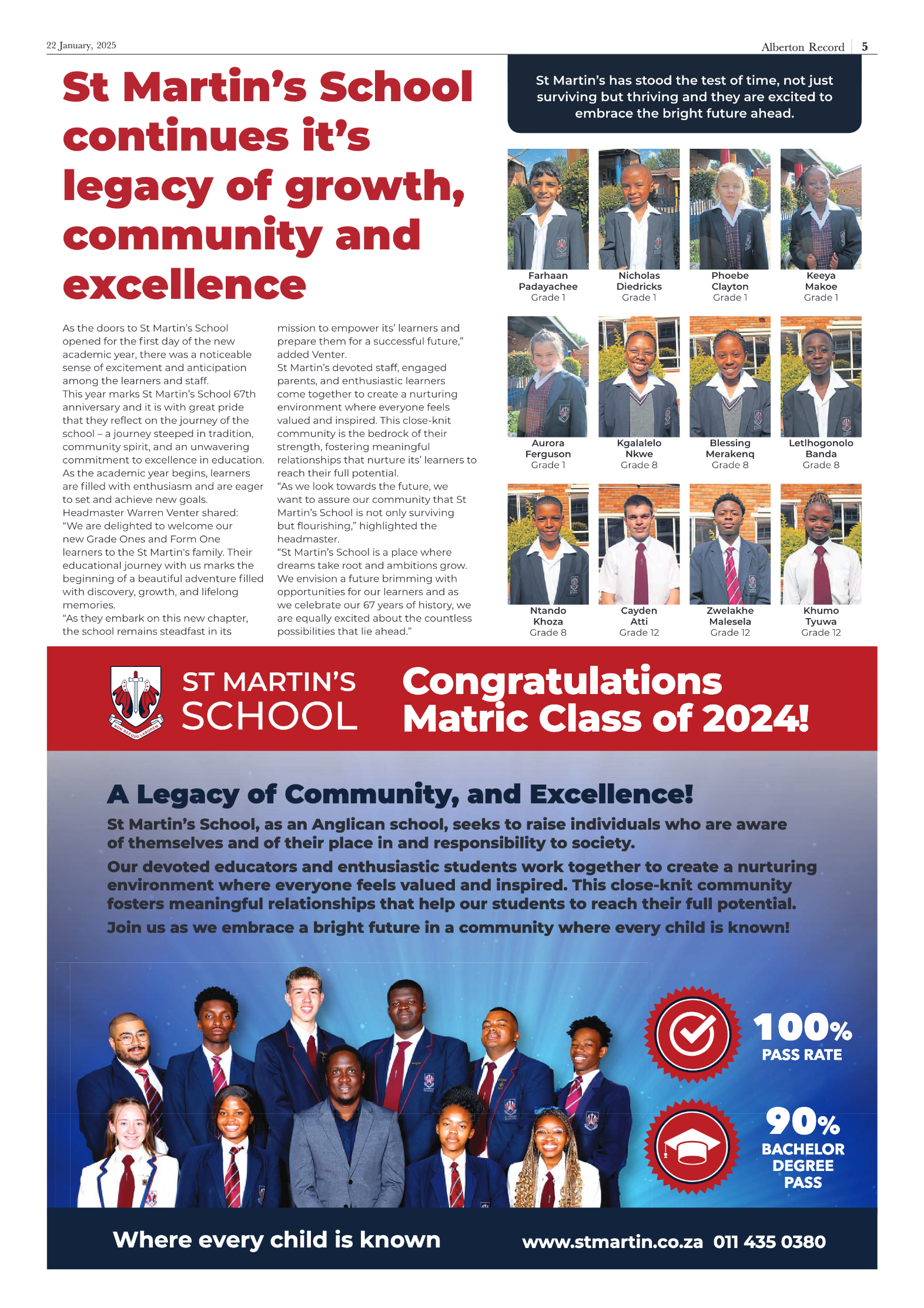 Alberton Record 22 January 2025 page 5