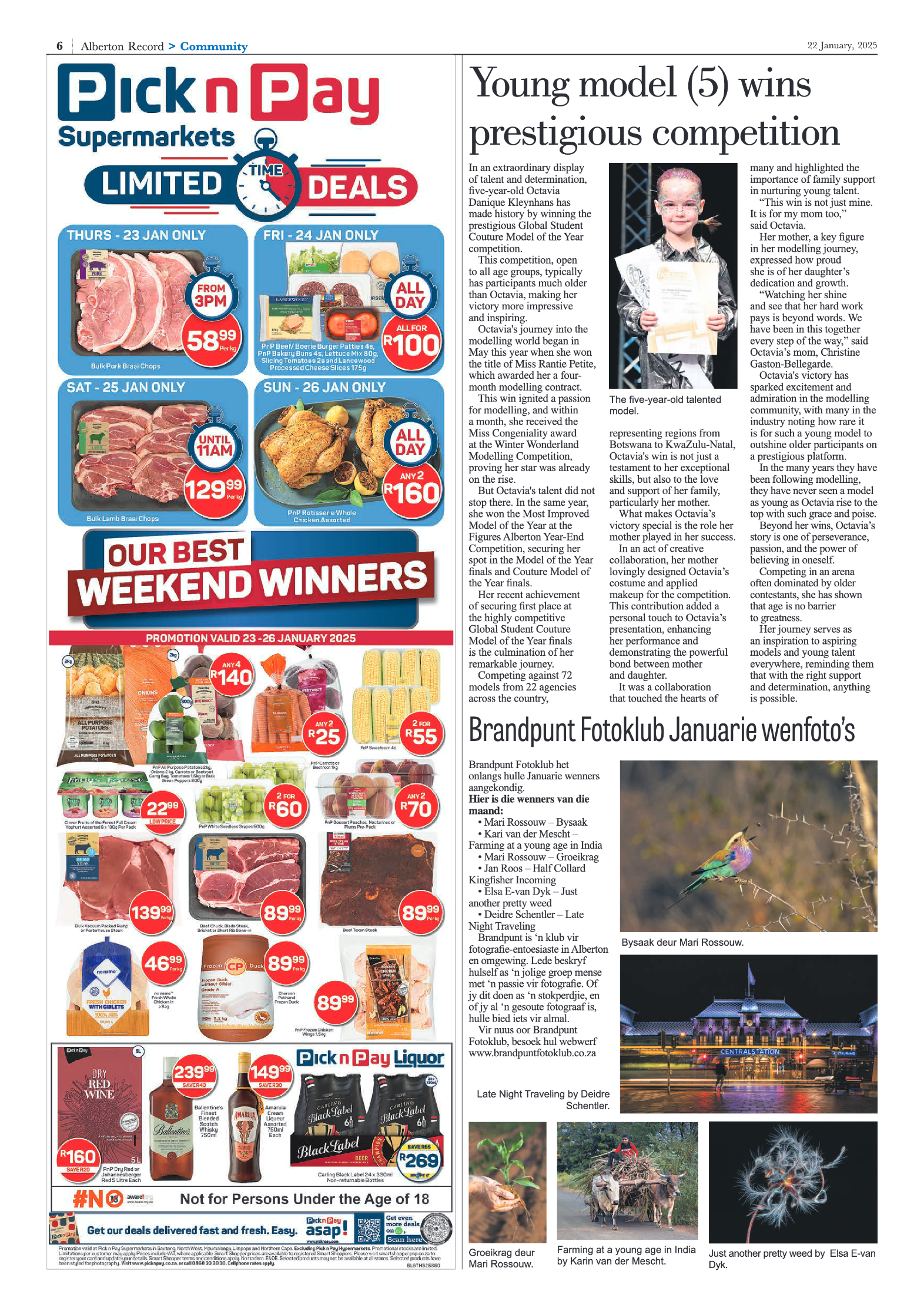 Alberton Record 22 January 2025 page 6