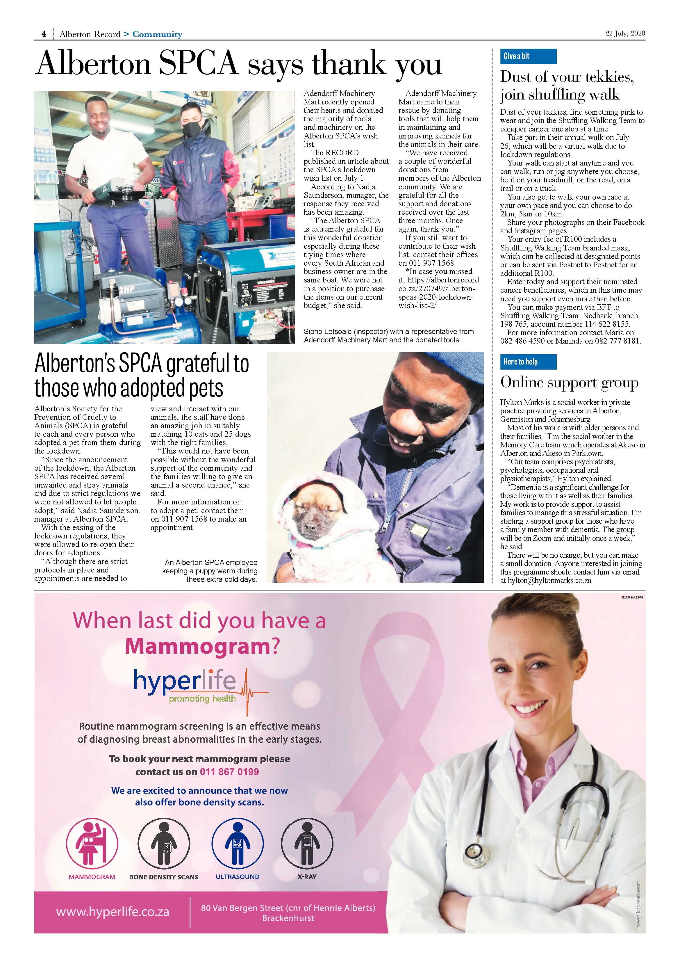 Alberton Record 22 July 2020 page 4