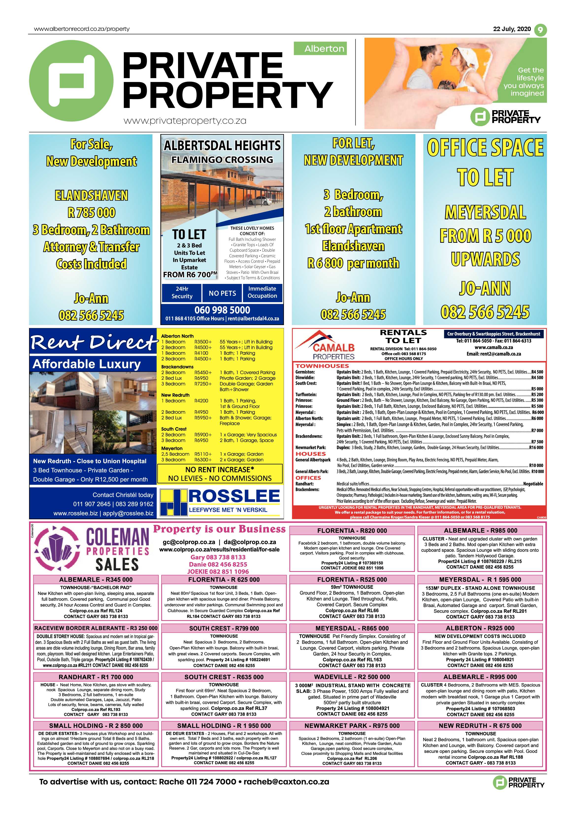 Alberton Record 22 July 2020 page 9