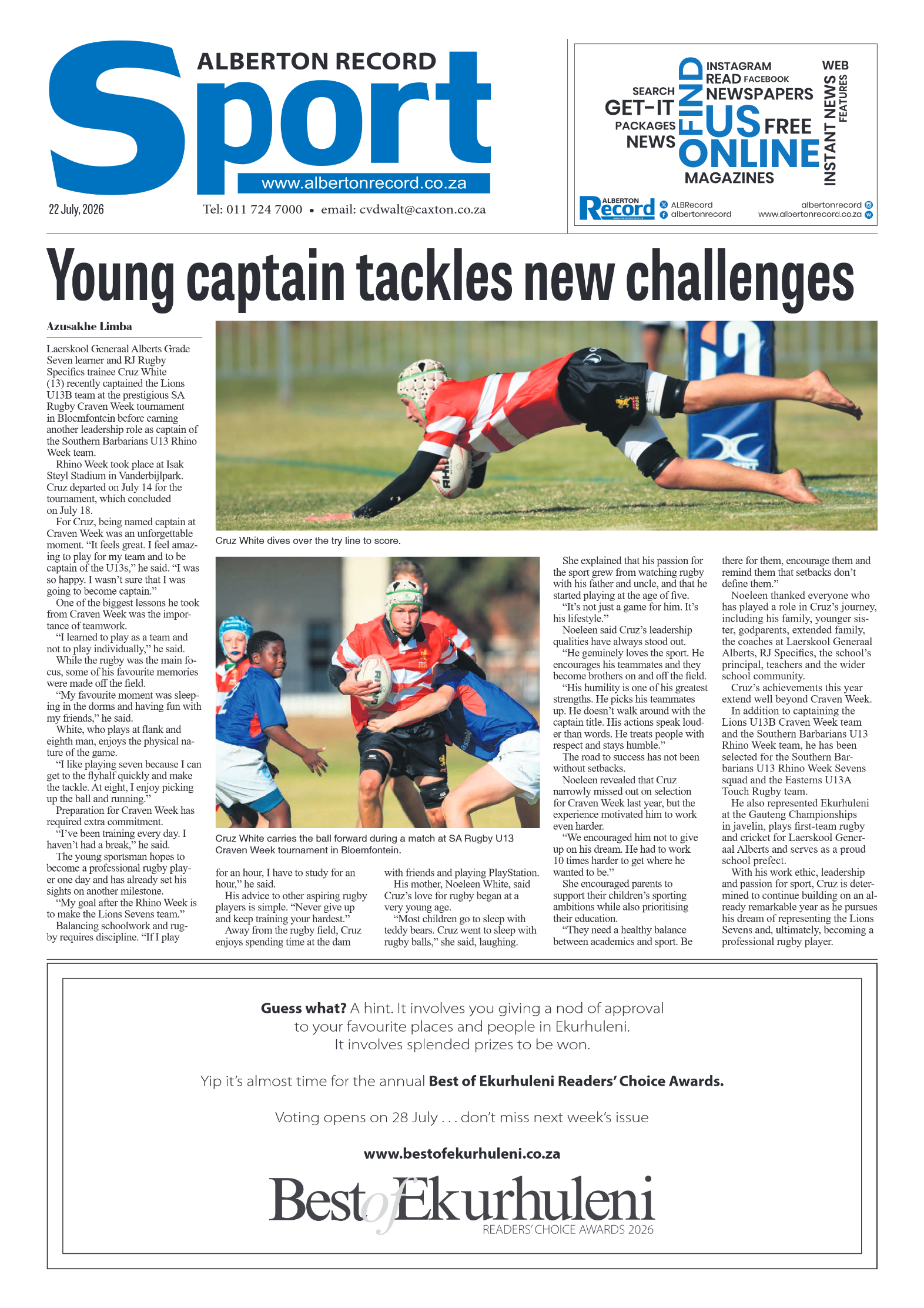Alberton Record 22 July 2026 page 10
