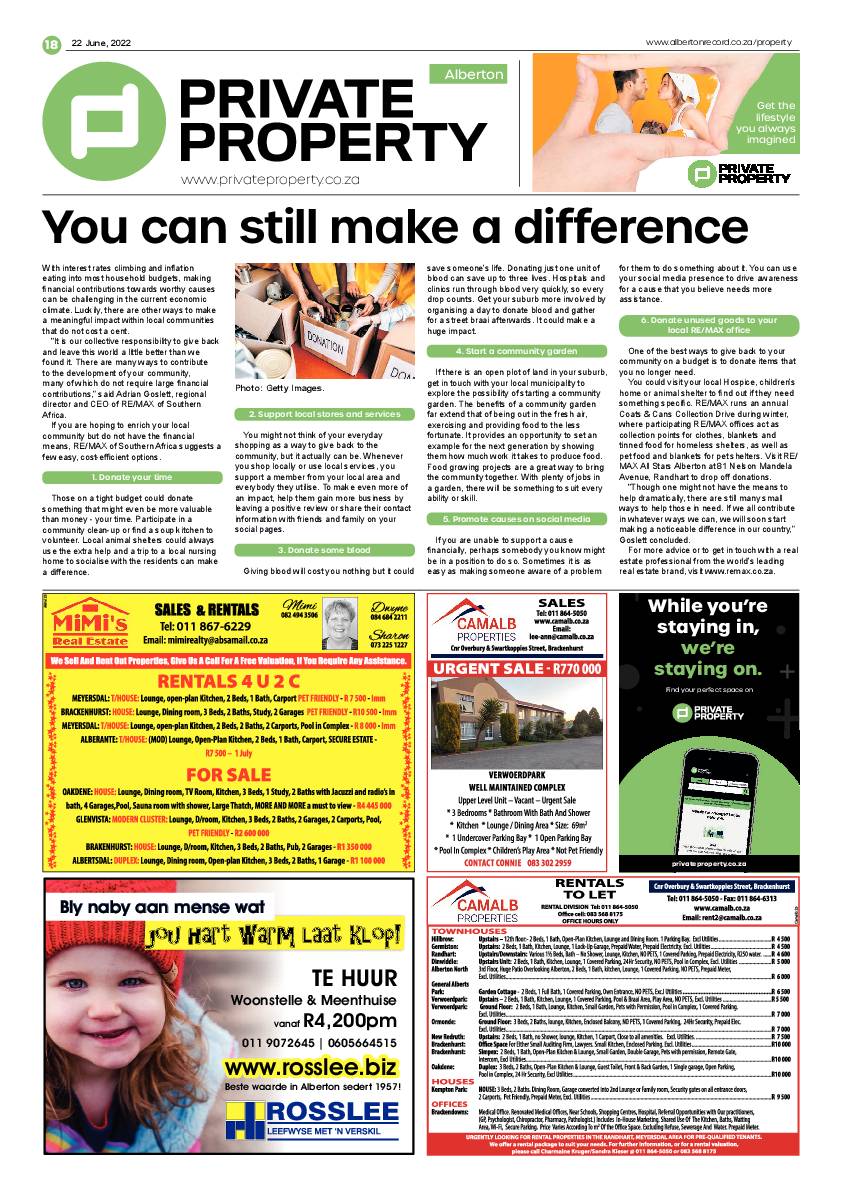 Alberton Record 22 June 2022 page 20