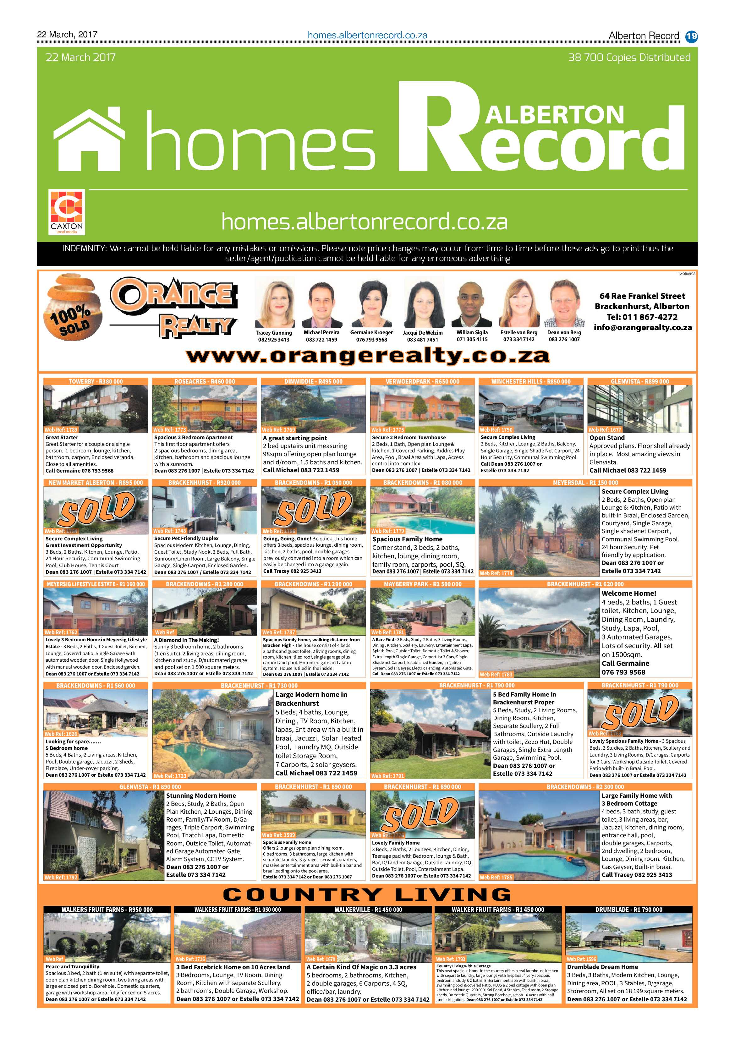 Alberton Record 22 March 2017 page 19