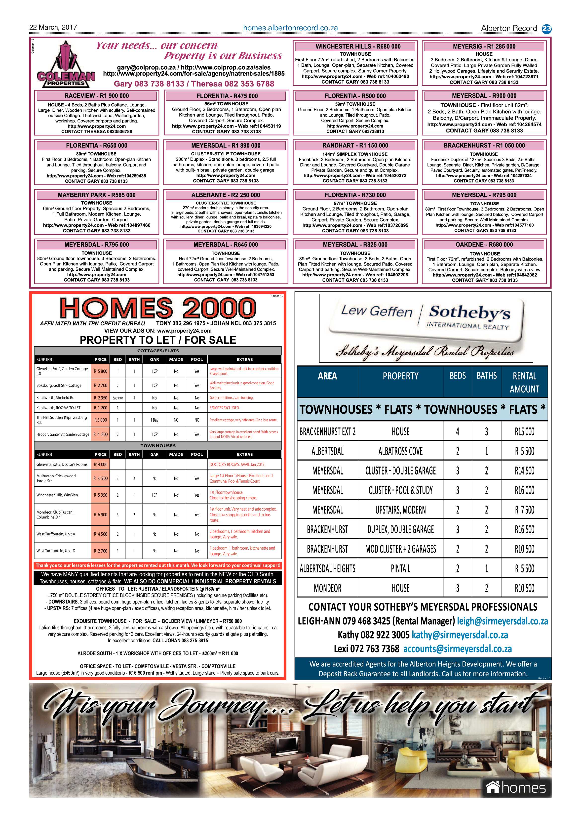 Alberton Record 22 March 2017 page 23