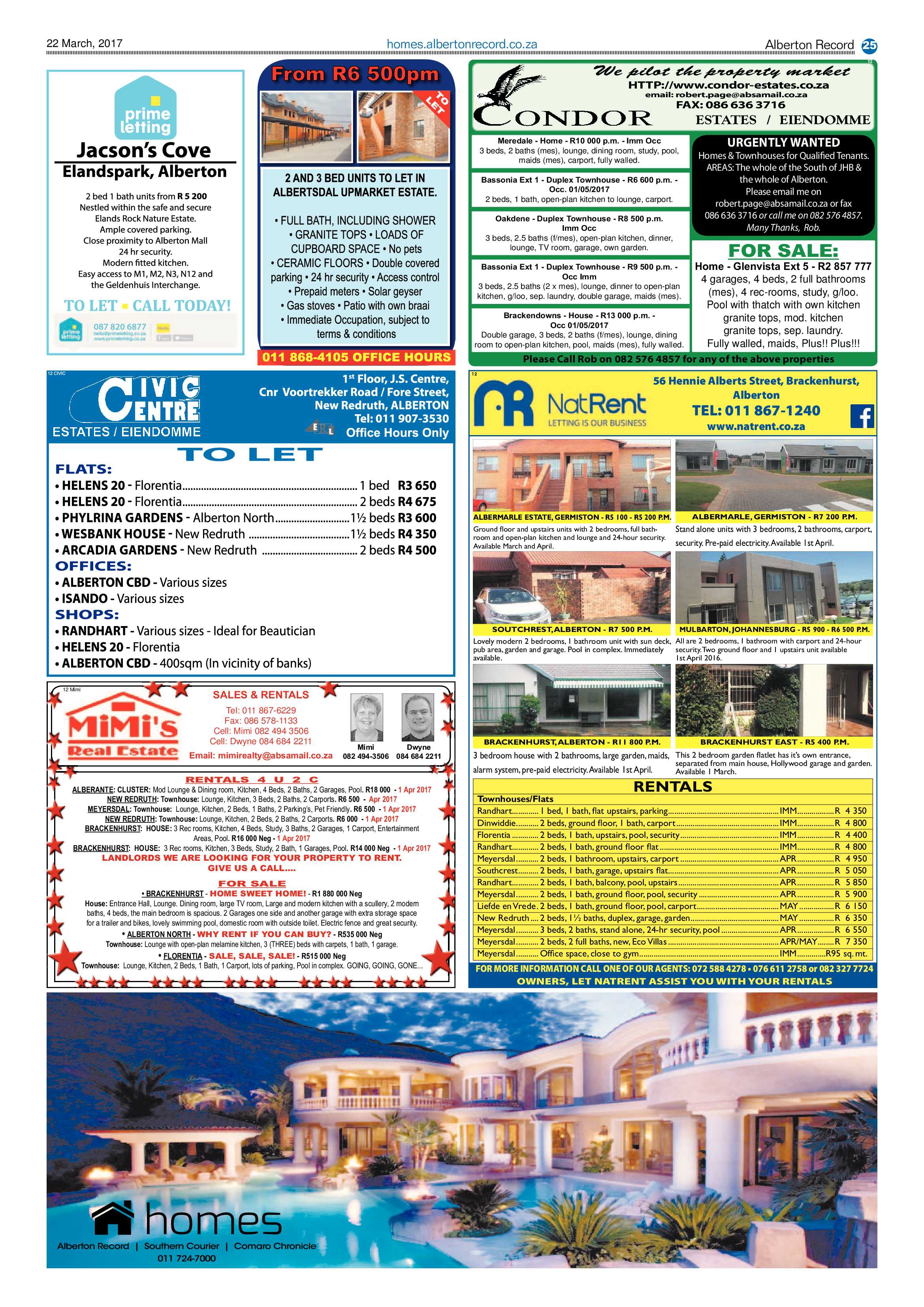 Alberton Record 22 March 2017 page 25