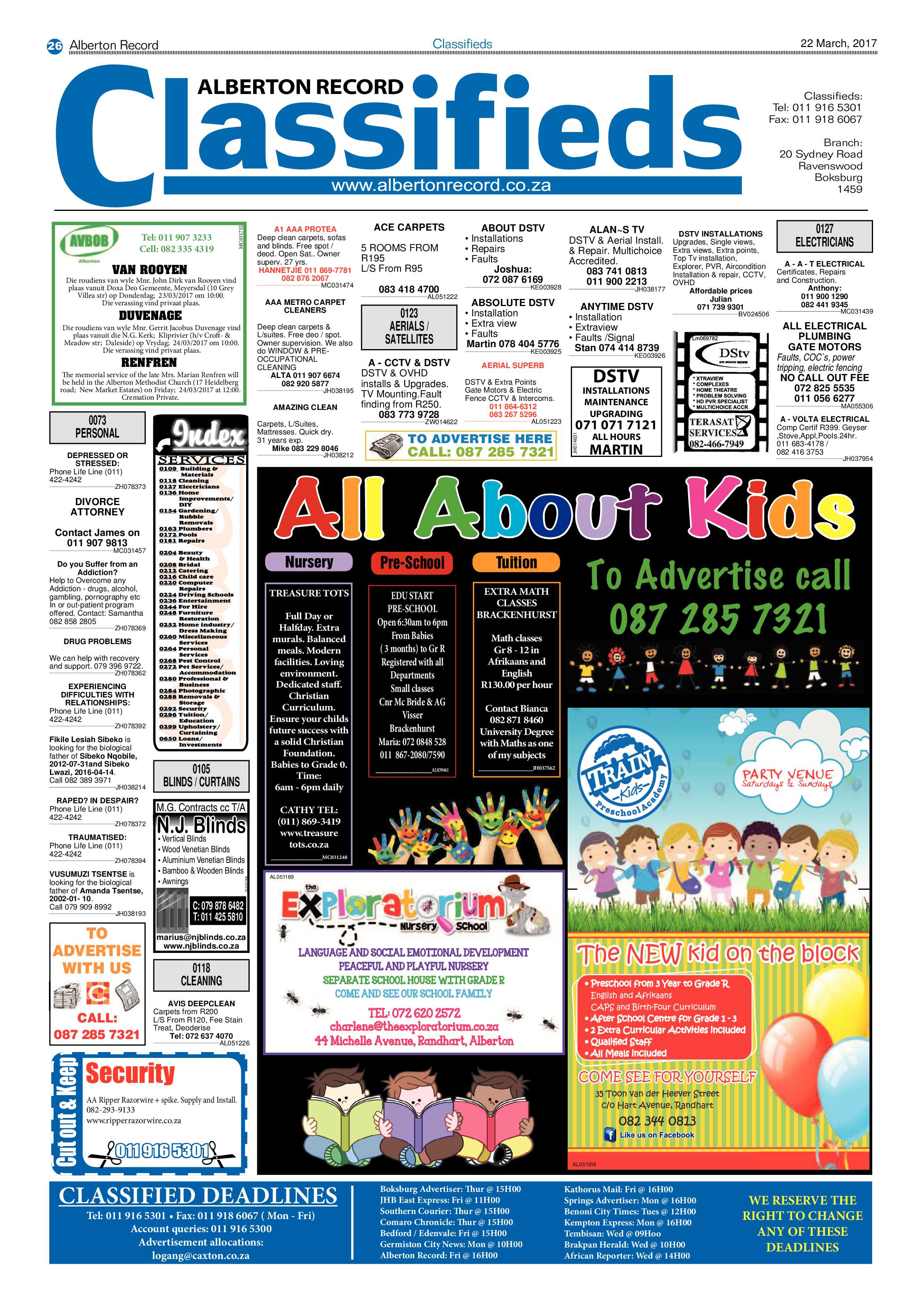 Alberton Record 22 March 2017 page 26