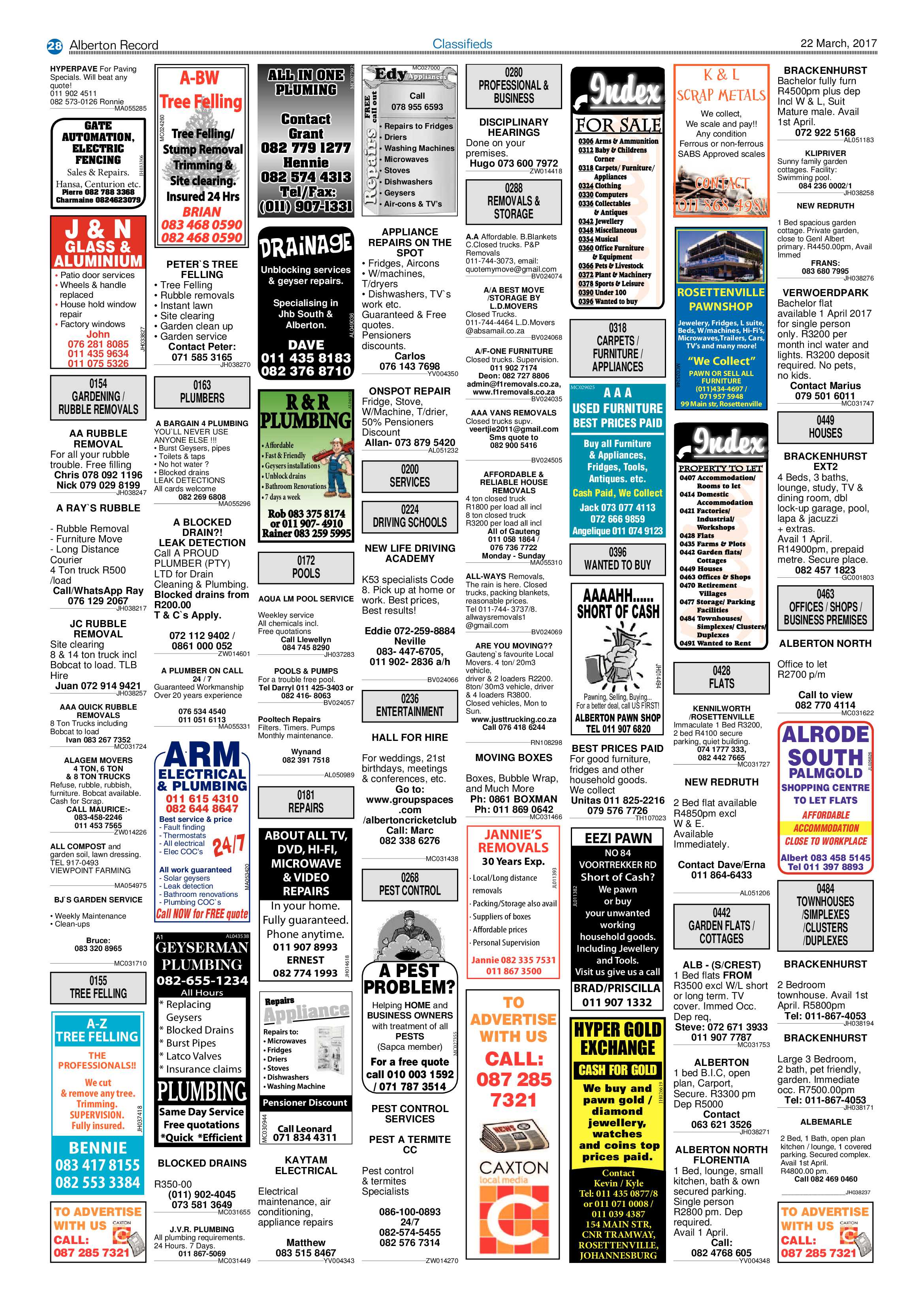 Alberton Record 22 March 2017 page 28