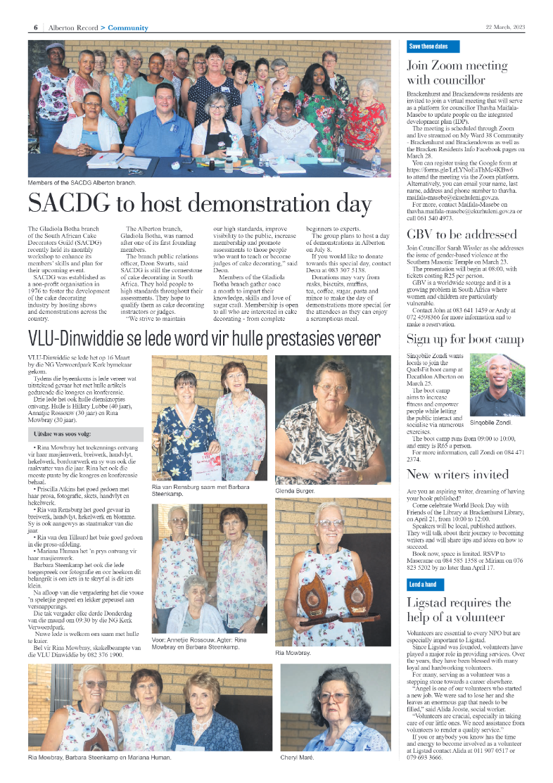 Alberton Record 22 March 2023 page 6