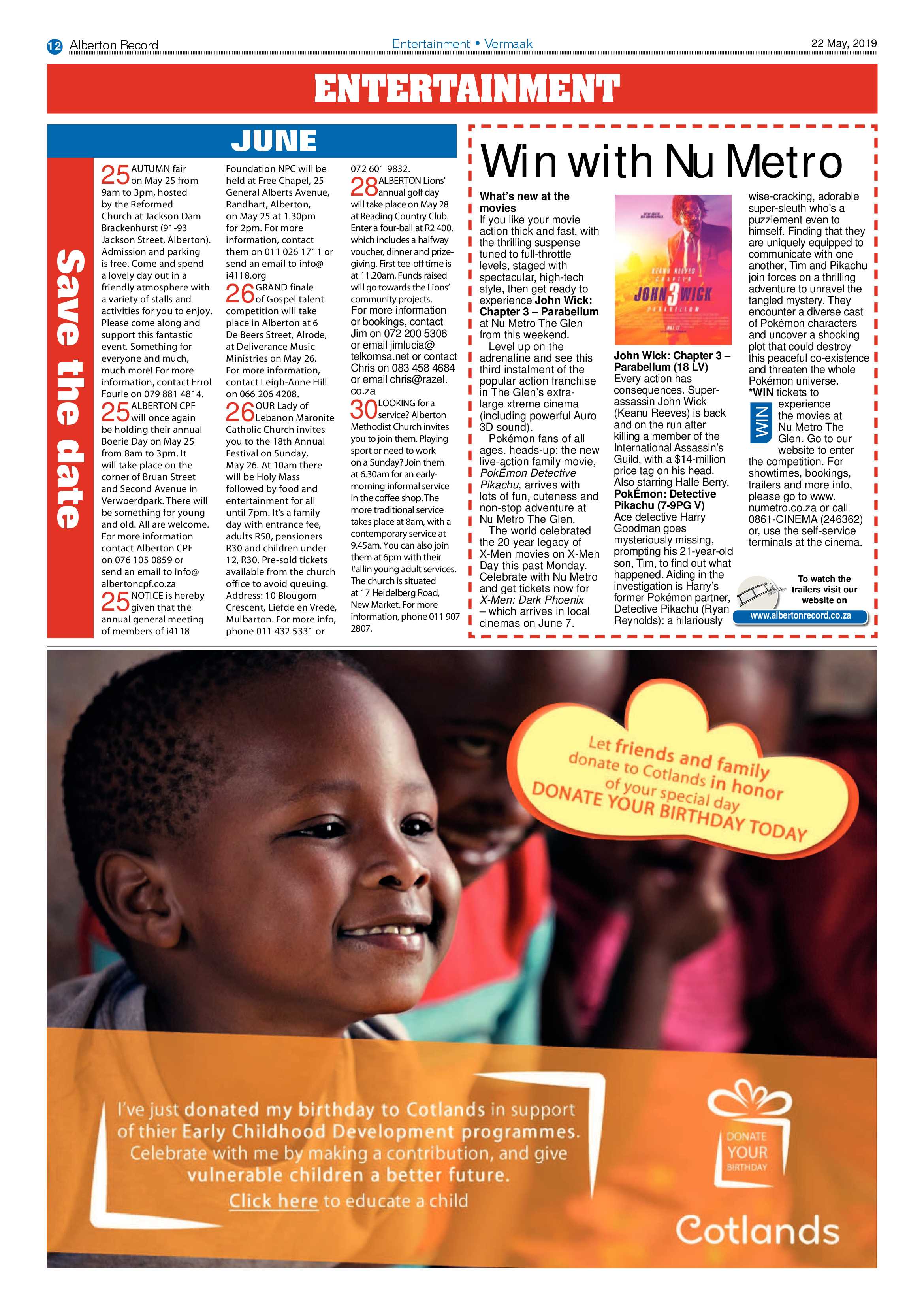 Alberton Record 22 May 2019 page 12