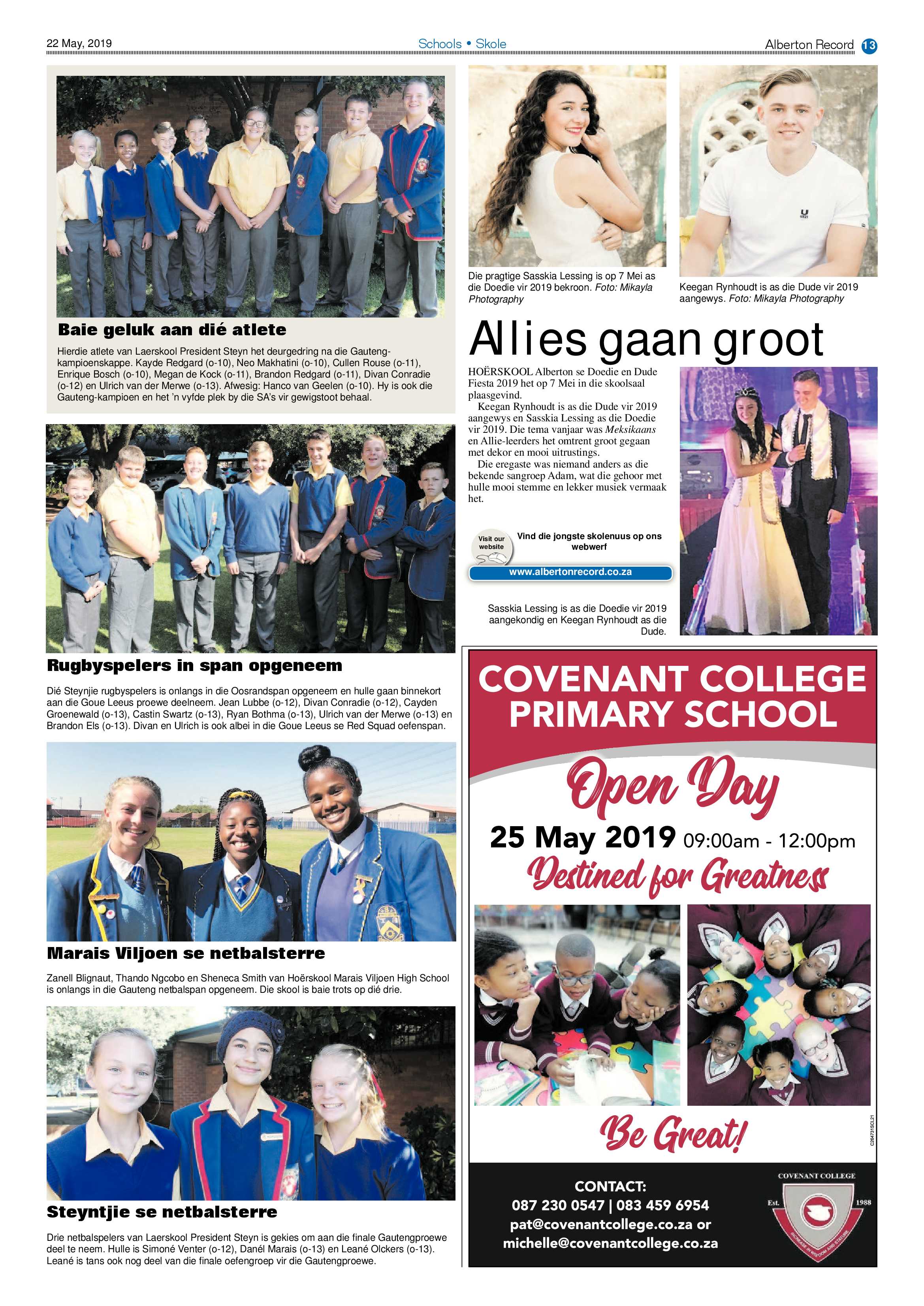 Alberton Record 22 May 2019 page 13