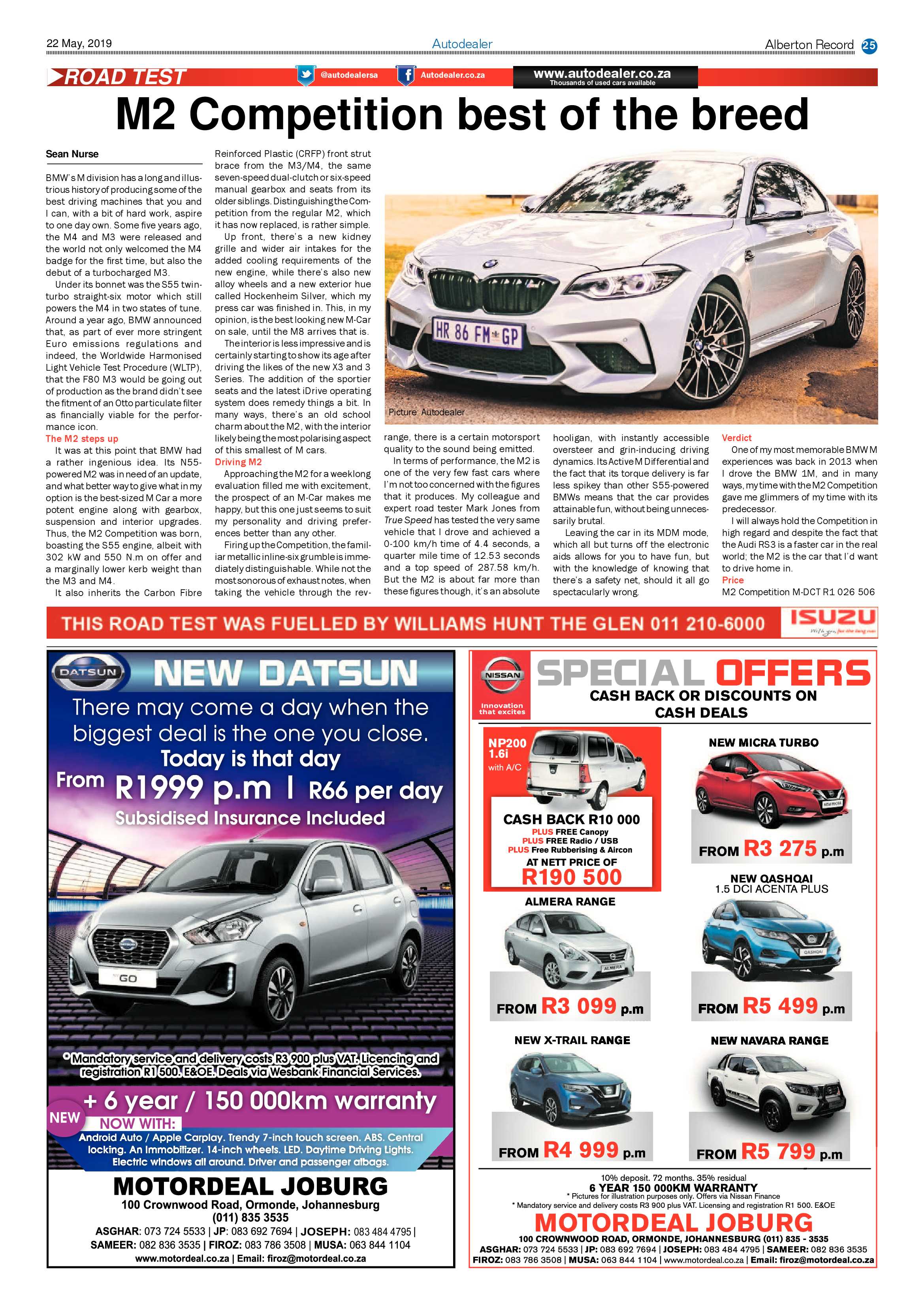 Alberton Record 22 May 2019 page 25