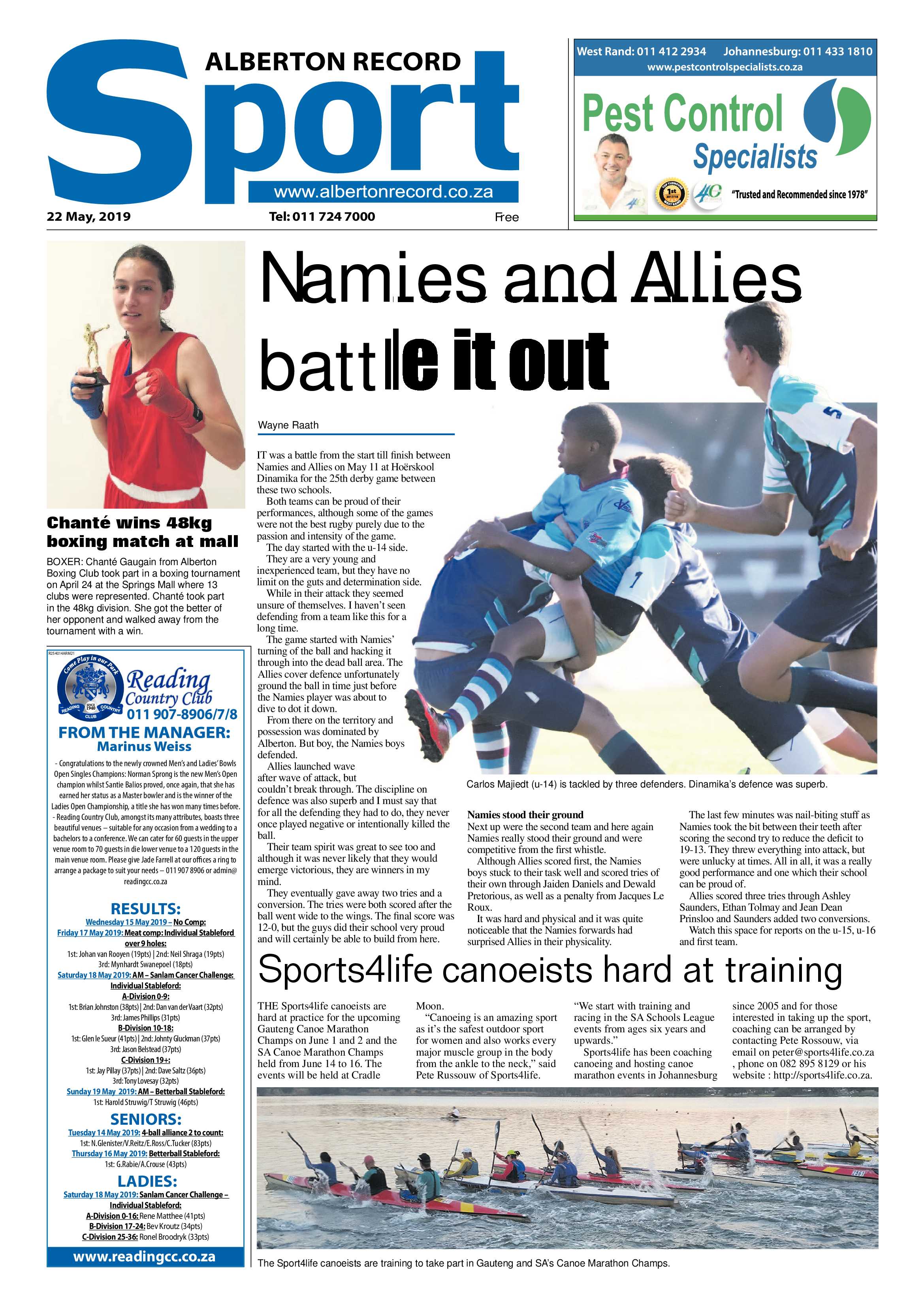 Alberton Record 22 May 2019 page 28