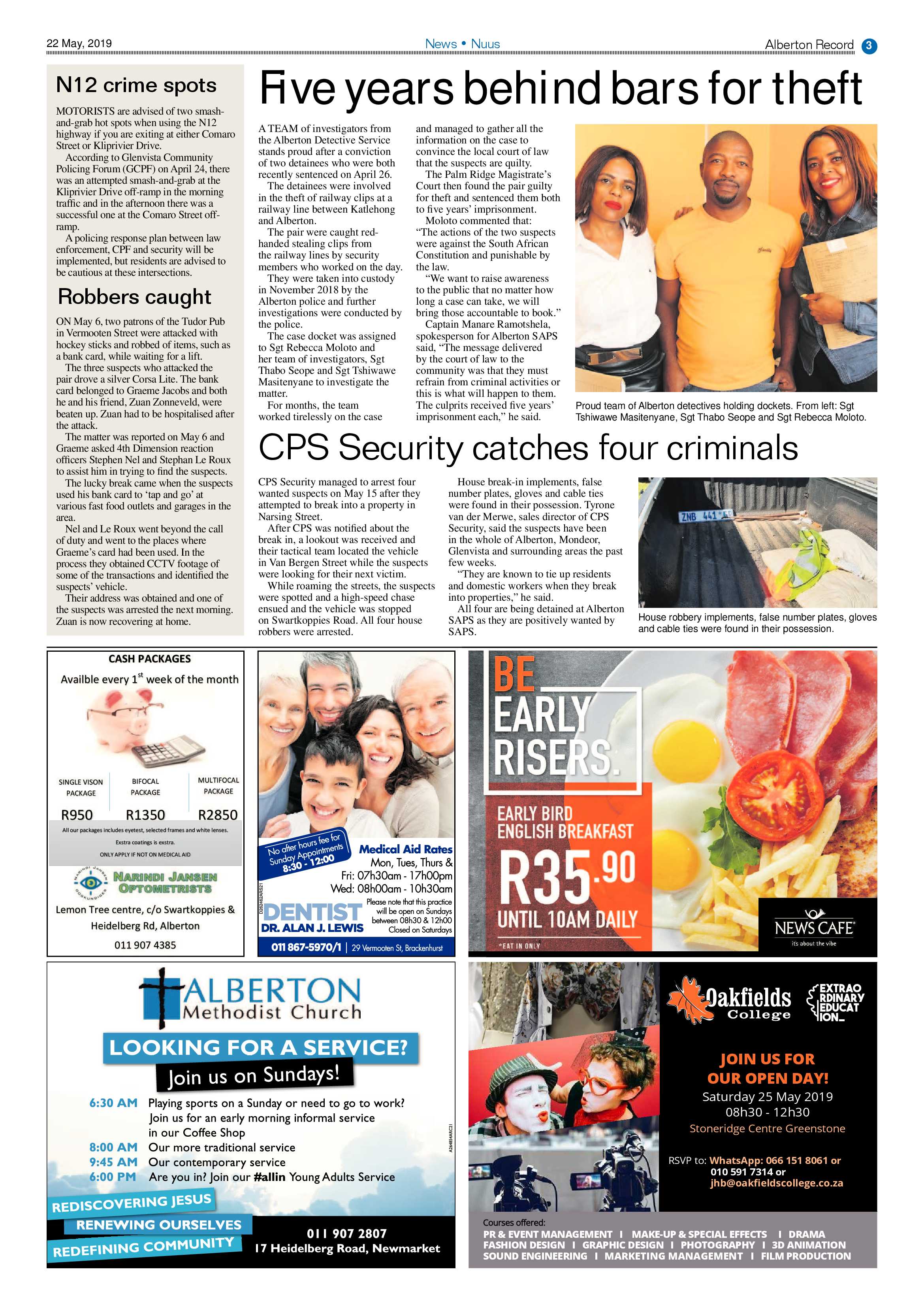 Alberton Record 22 May 2019 page 3