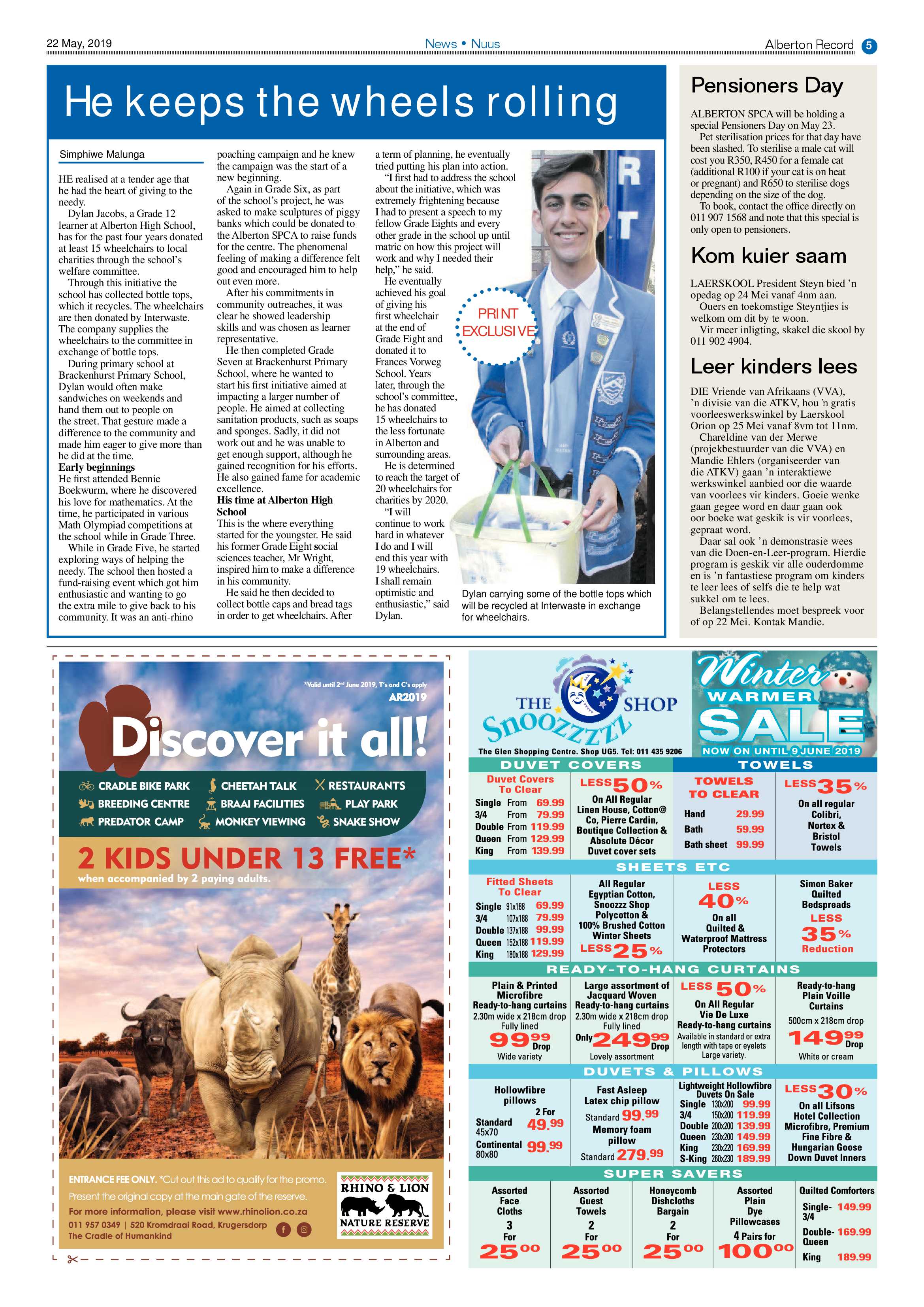 Alberton Record 22 May 2019 page 5