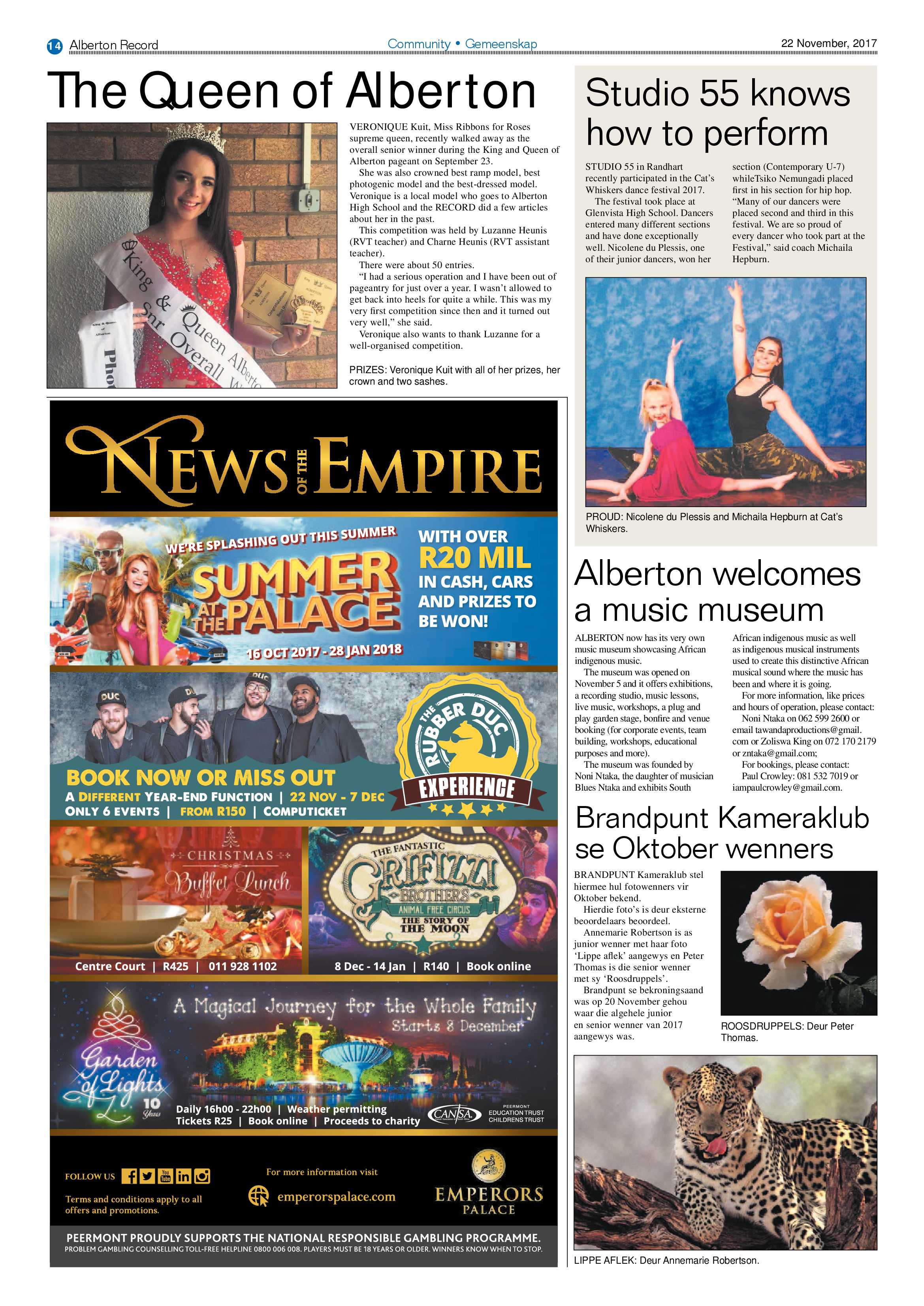 Alberton Record 22 November 2017 Alberton Record