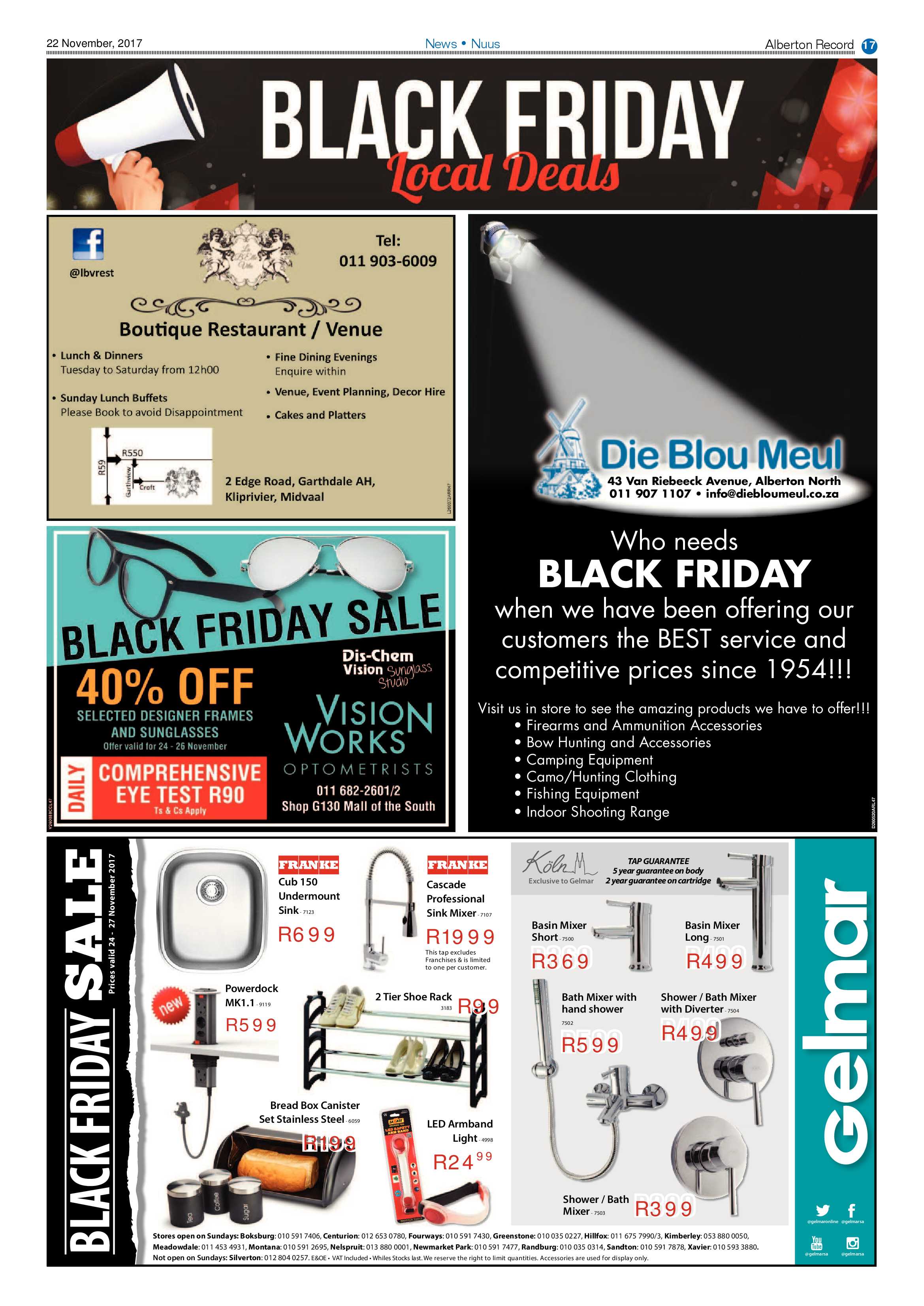 Alberton Record 22 November 2017 page 17