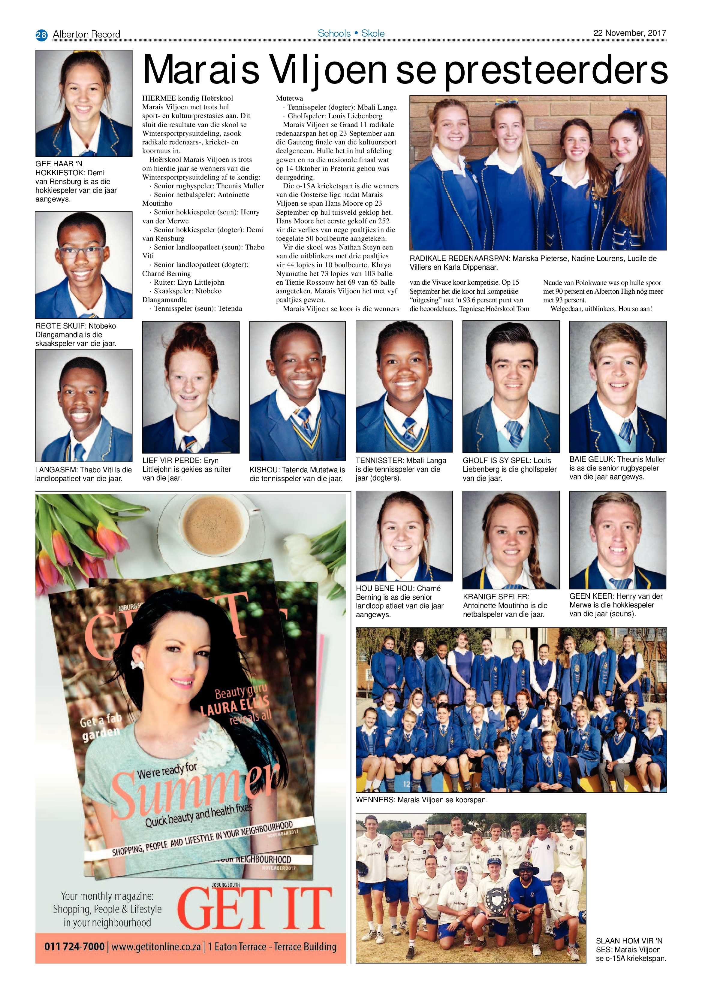 Alberton Record 22 November 2017 page 28