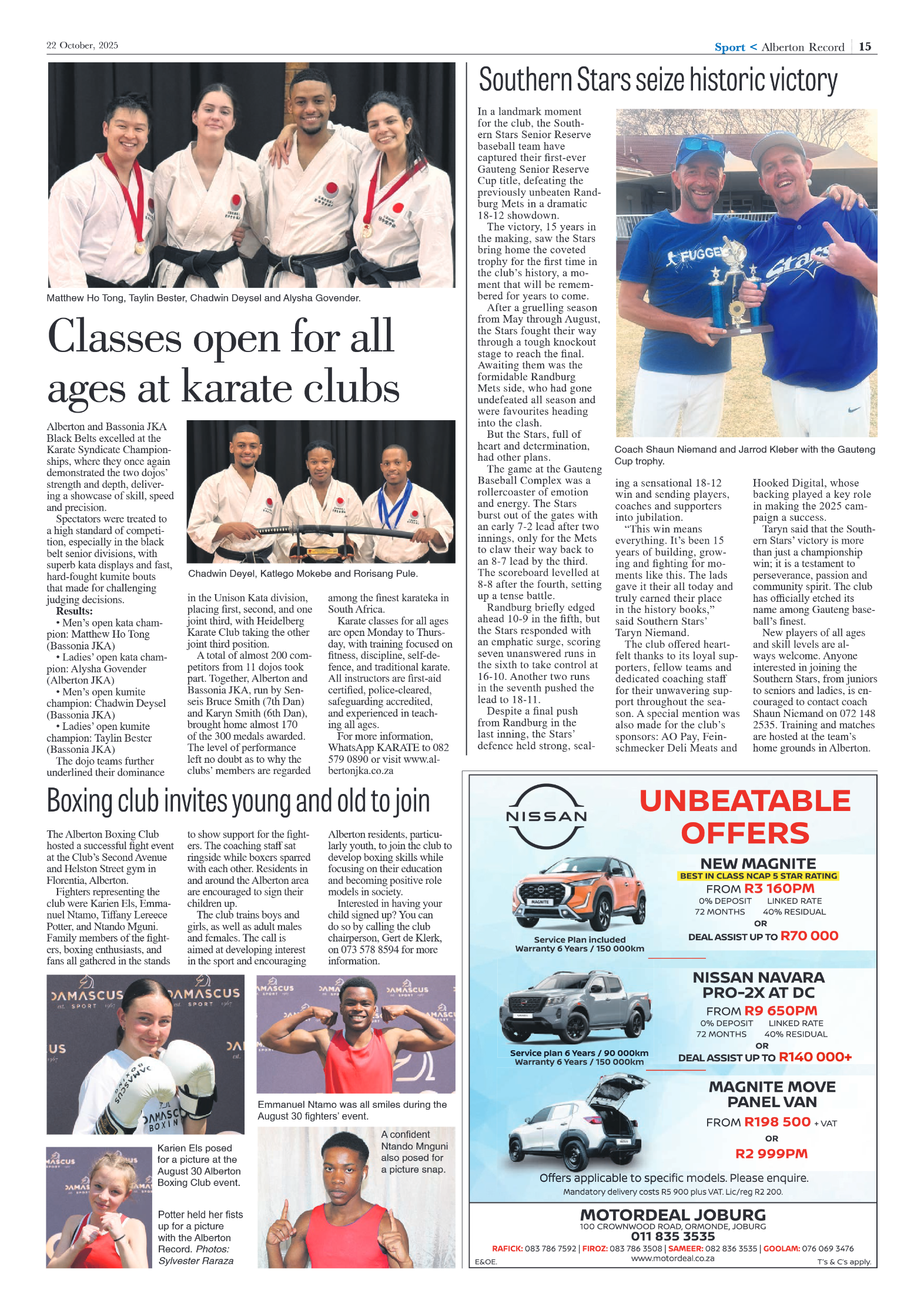 Alberton Record 22 October 2025 page 11