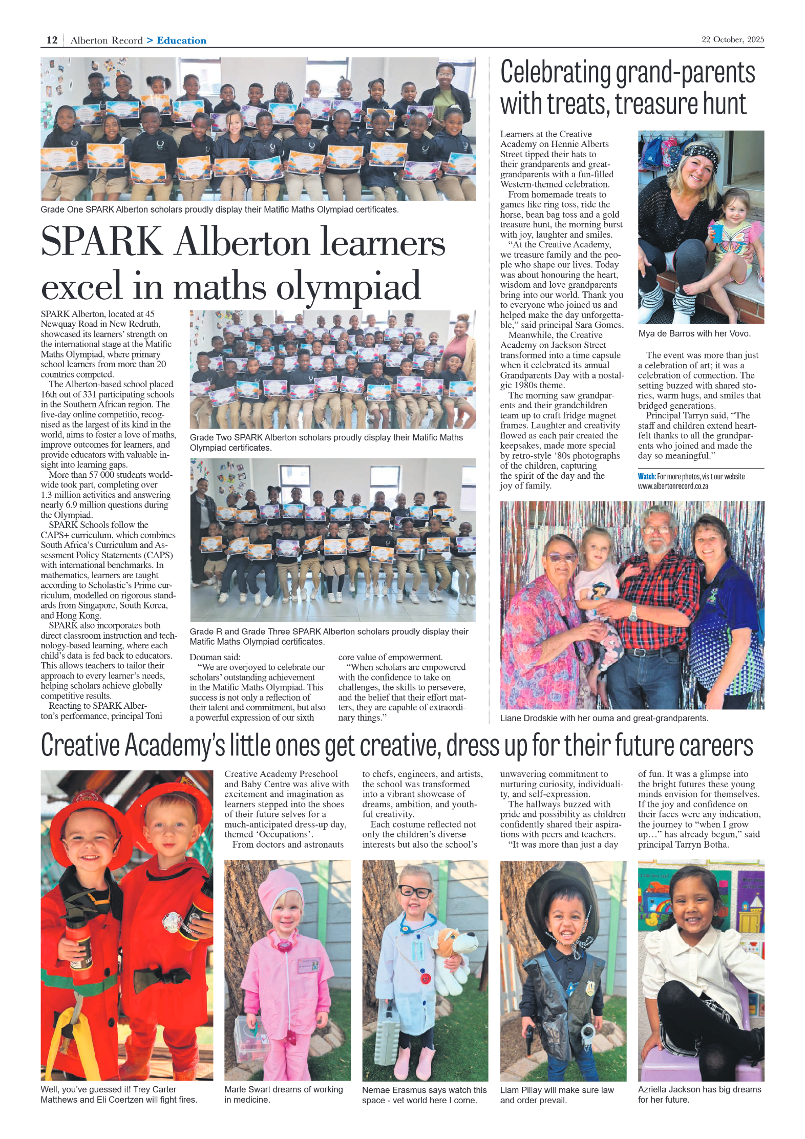 Alberton Record 22 October 2025 page 8