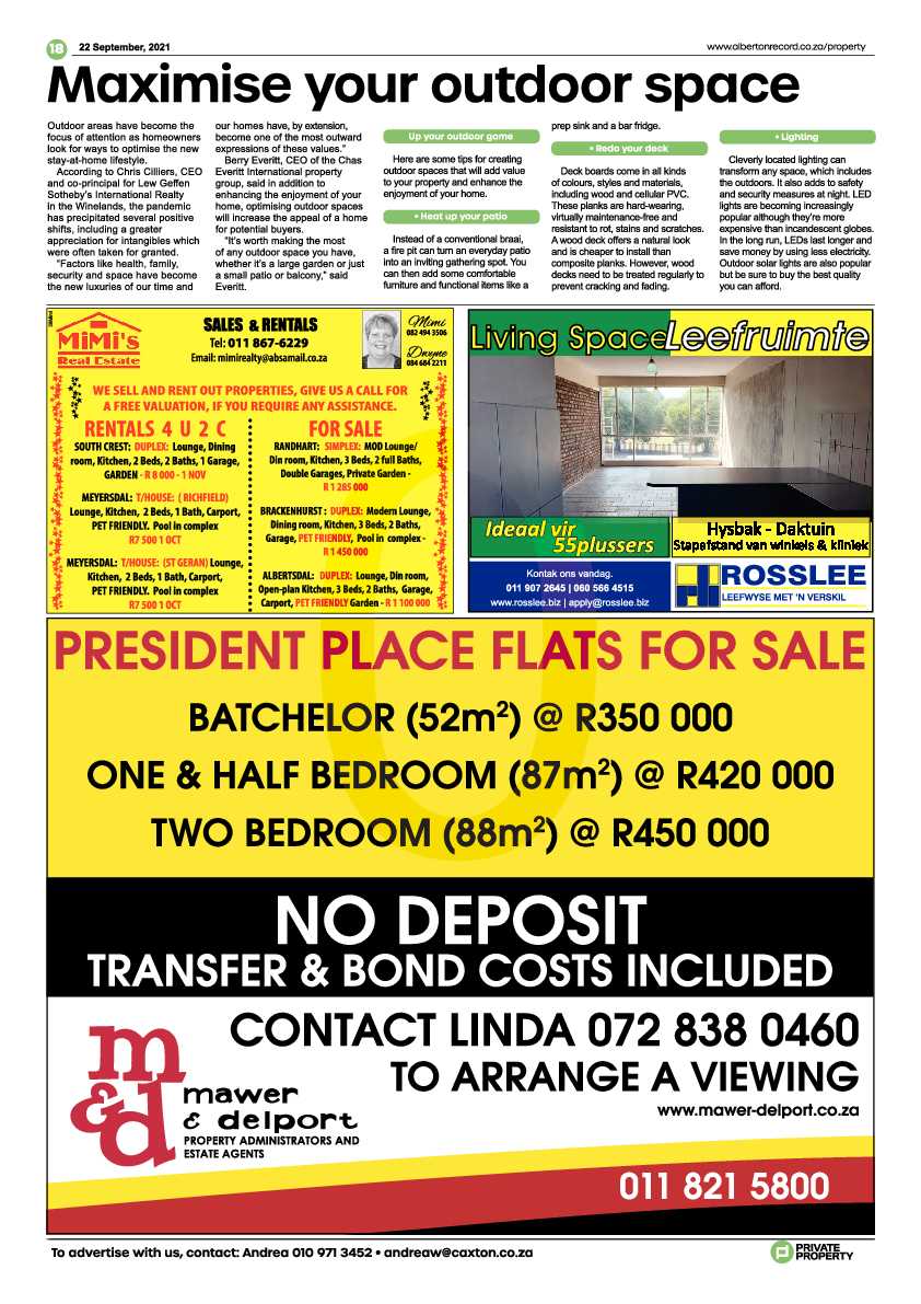 Alberton Record 22 September 2021 page 18