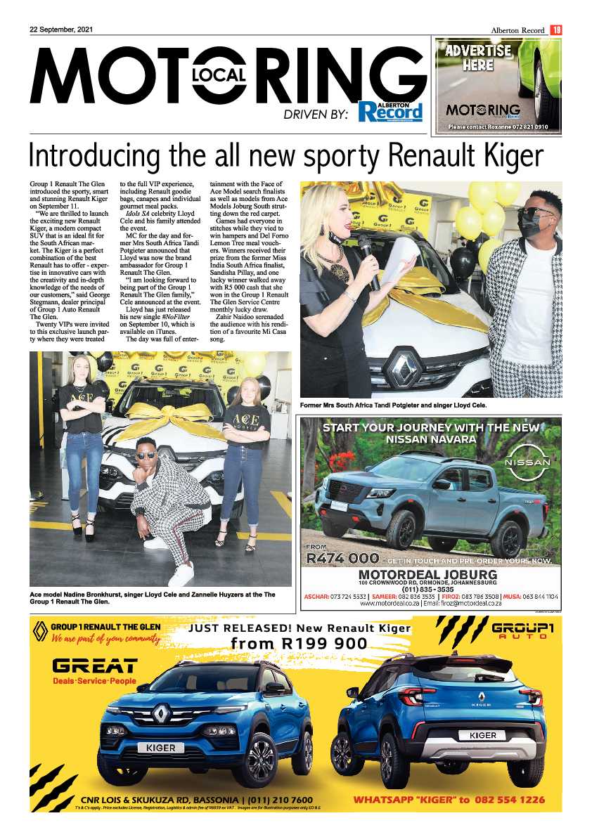 Alberton Record 22 September 2021 page 19