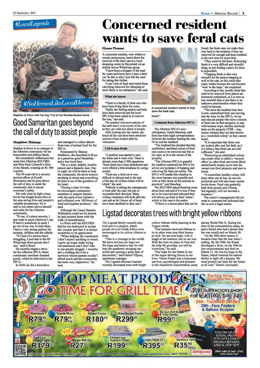 Alberton Record 22 September 2021 page 3