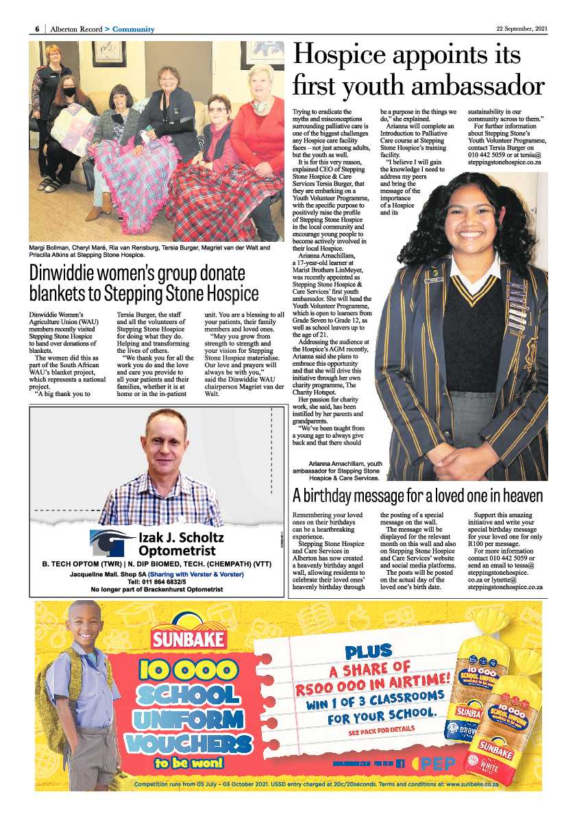 Alberton Record 22 September 2021 page 6