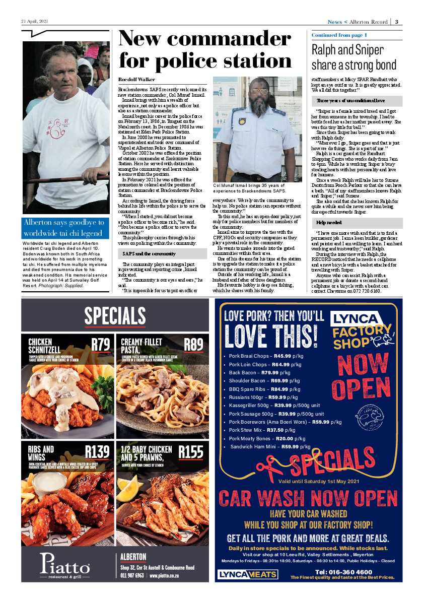 Alberton Record 23 April 2021 page 3
