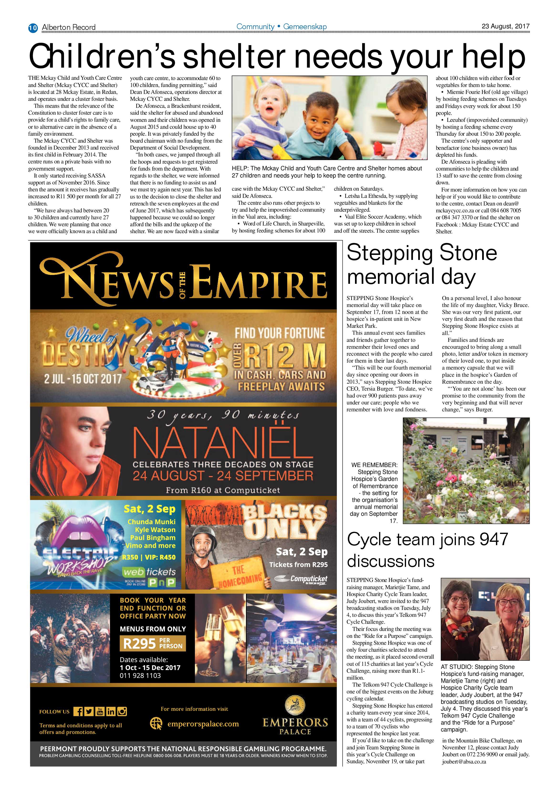 Alberton Record 23 August 2017 page 10