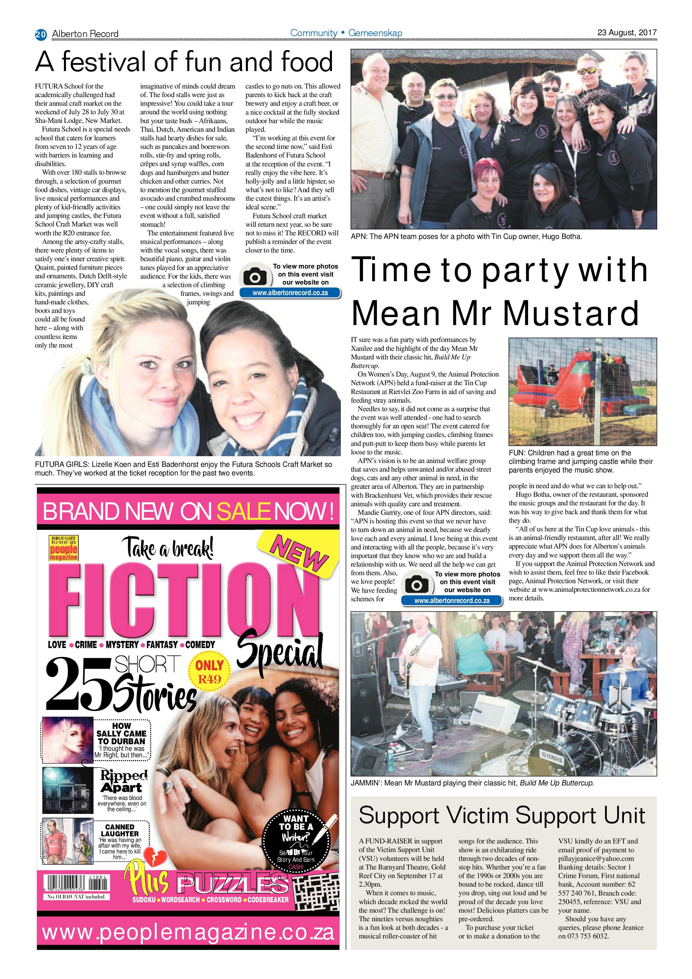 Alberton Record 23 August 2017 page 20