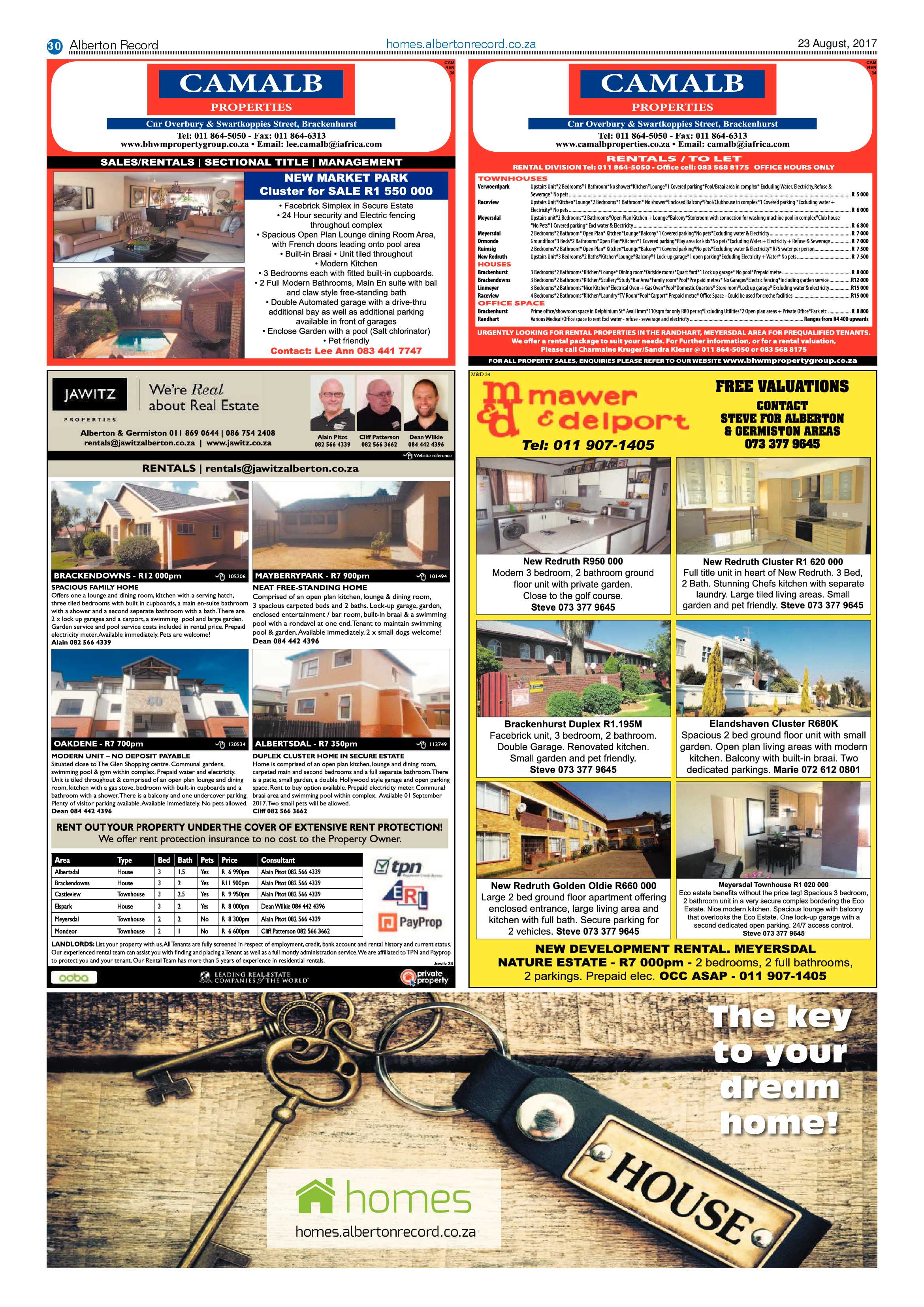 Alberton Record 23 August 2017 page 30