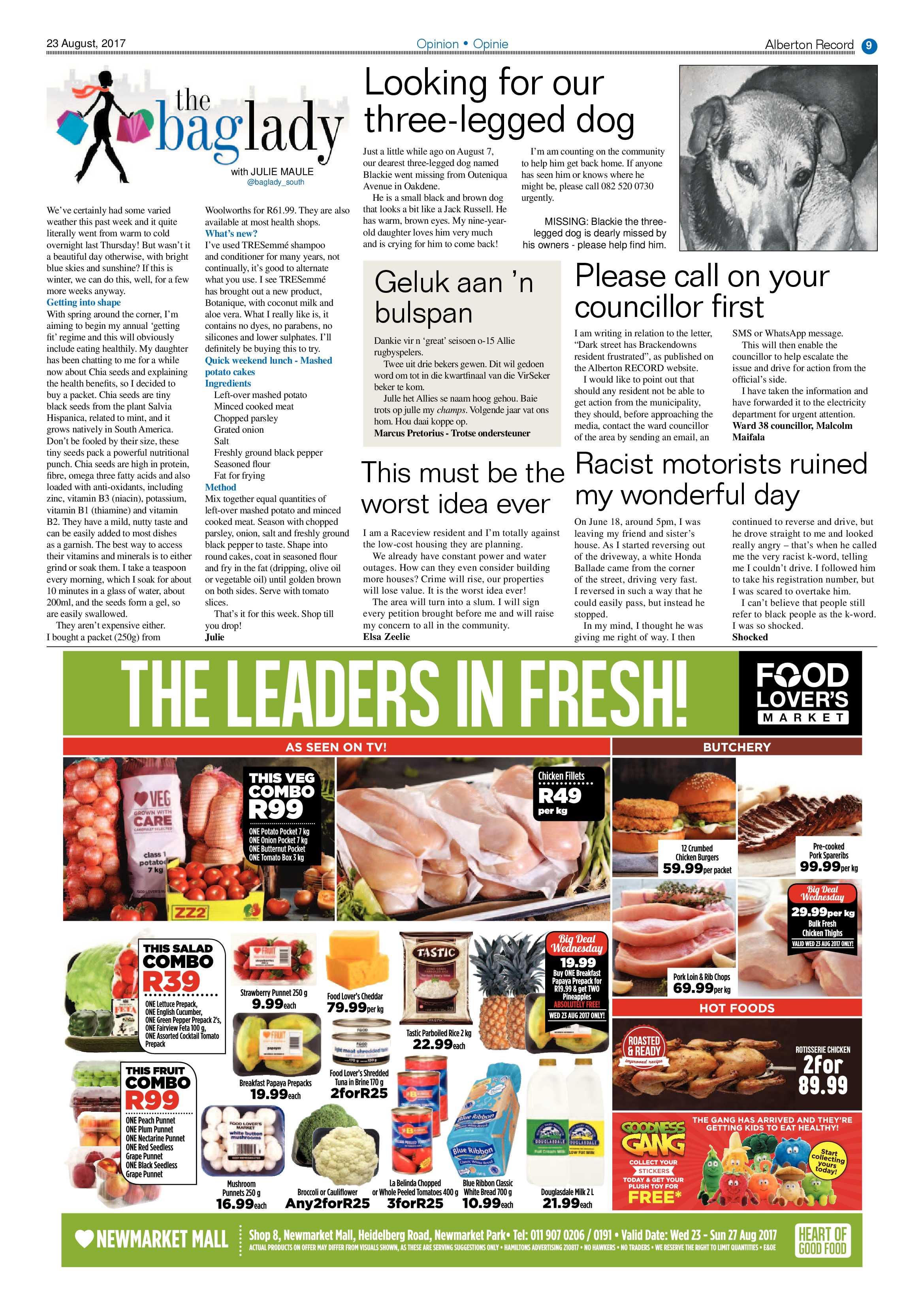 Alberton Record 23 August 2017 page 9