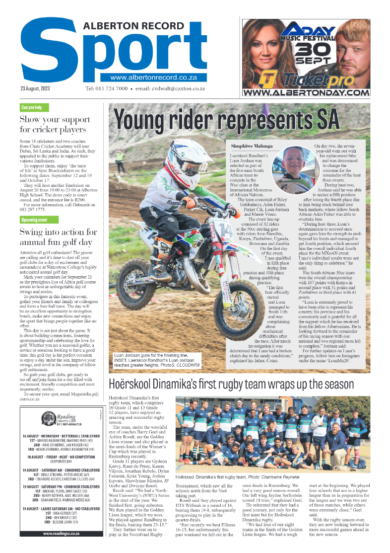 Alberton Record 23 August 2023 page 16