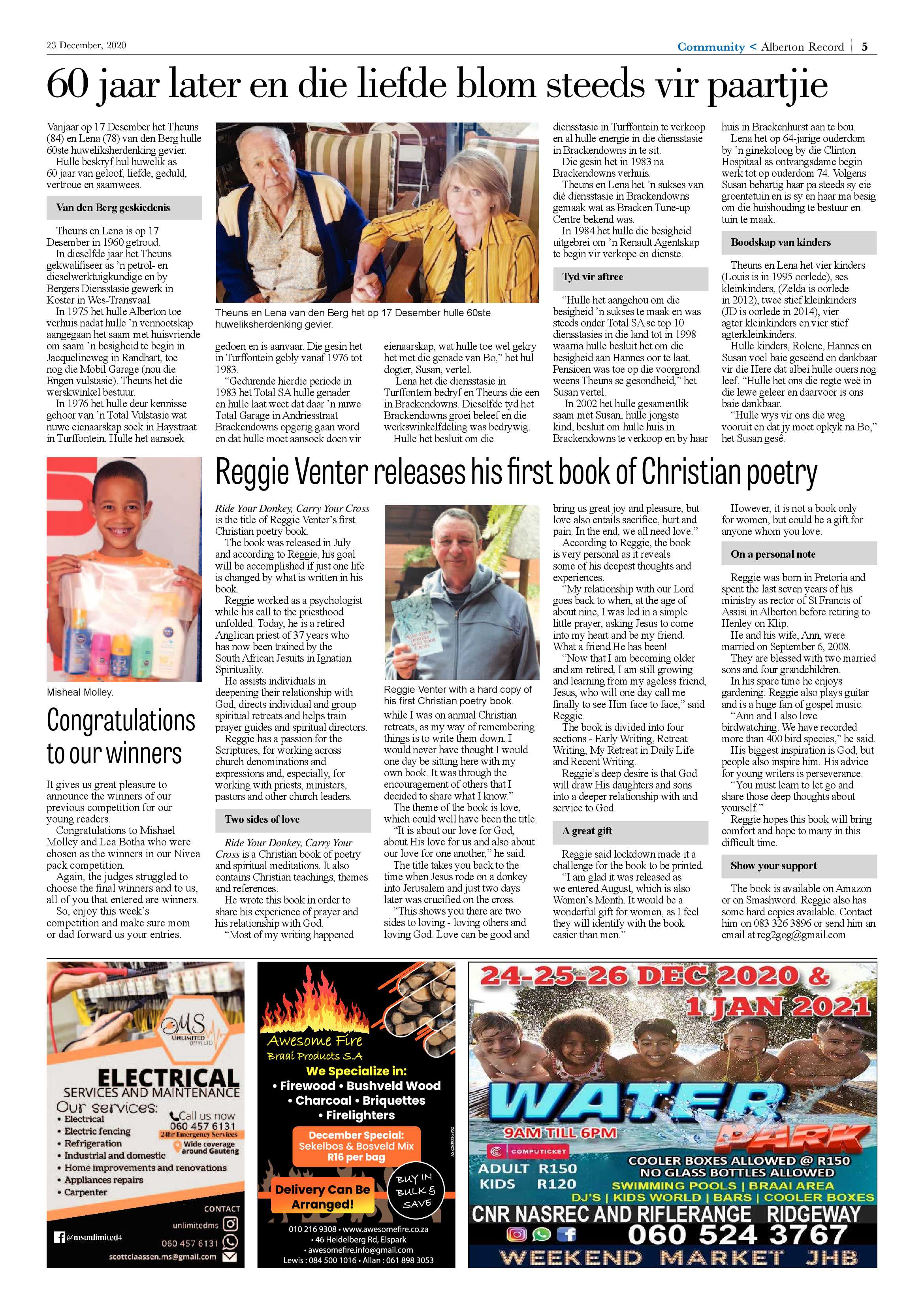 Alberton Record 23 December 2020 page 5
