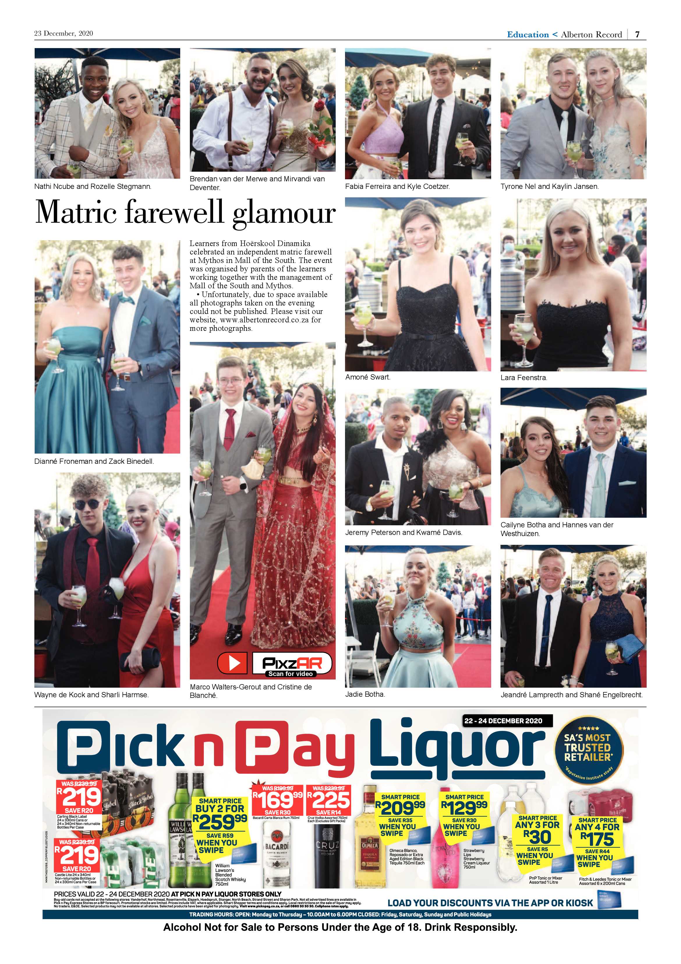 Alberton Record 23 December 2020 page 7