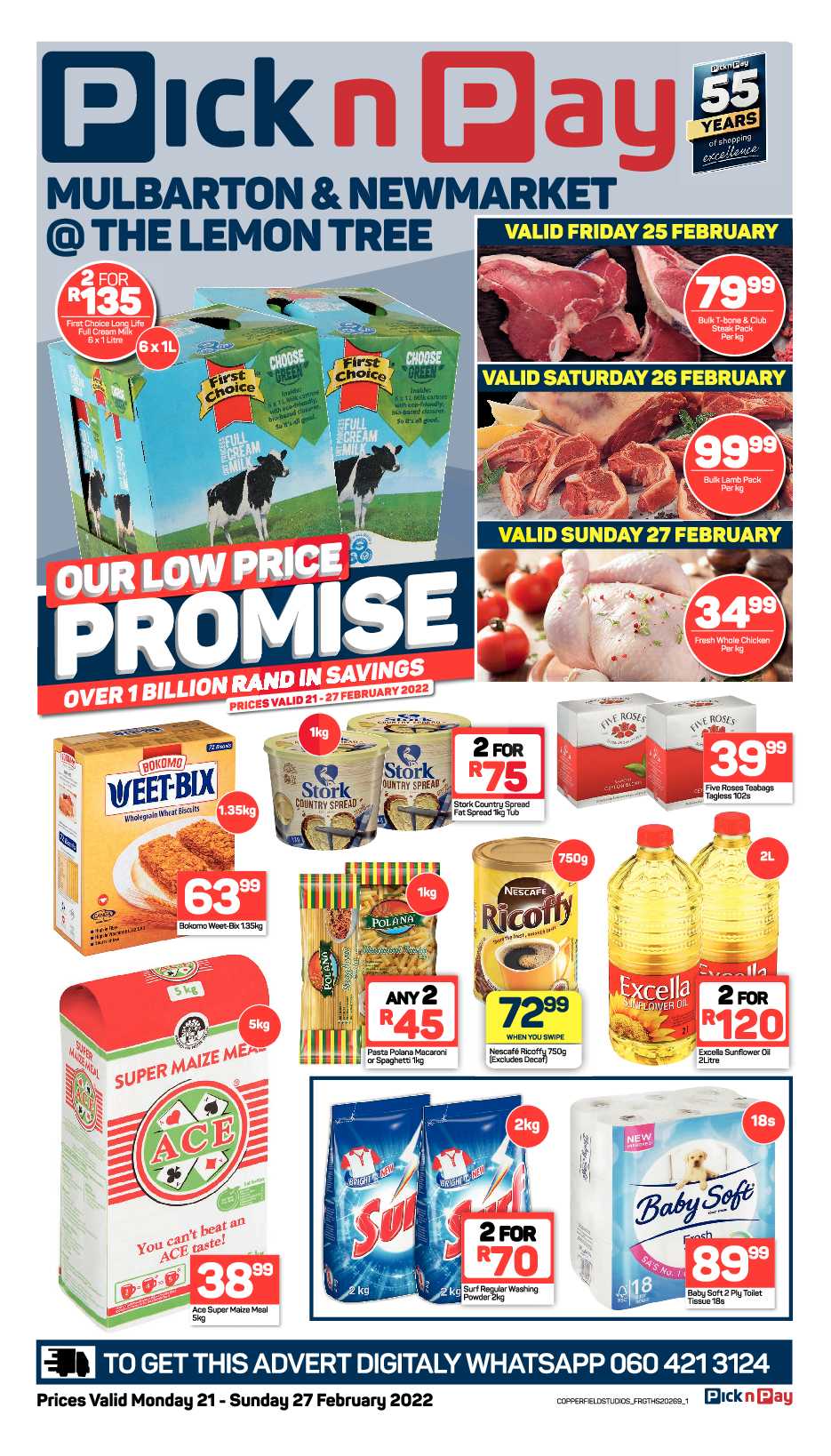 Alberton Record 23 February 2022 page 1