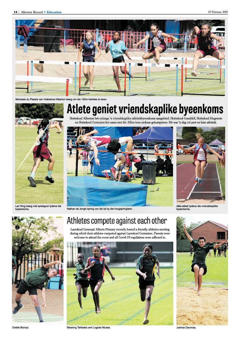 Alberton Record 23 February 2022 page 16