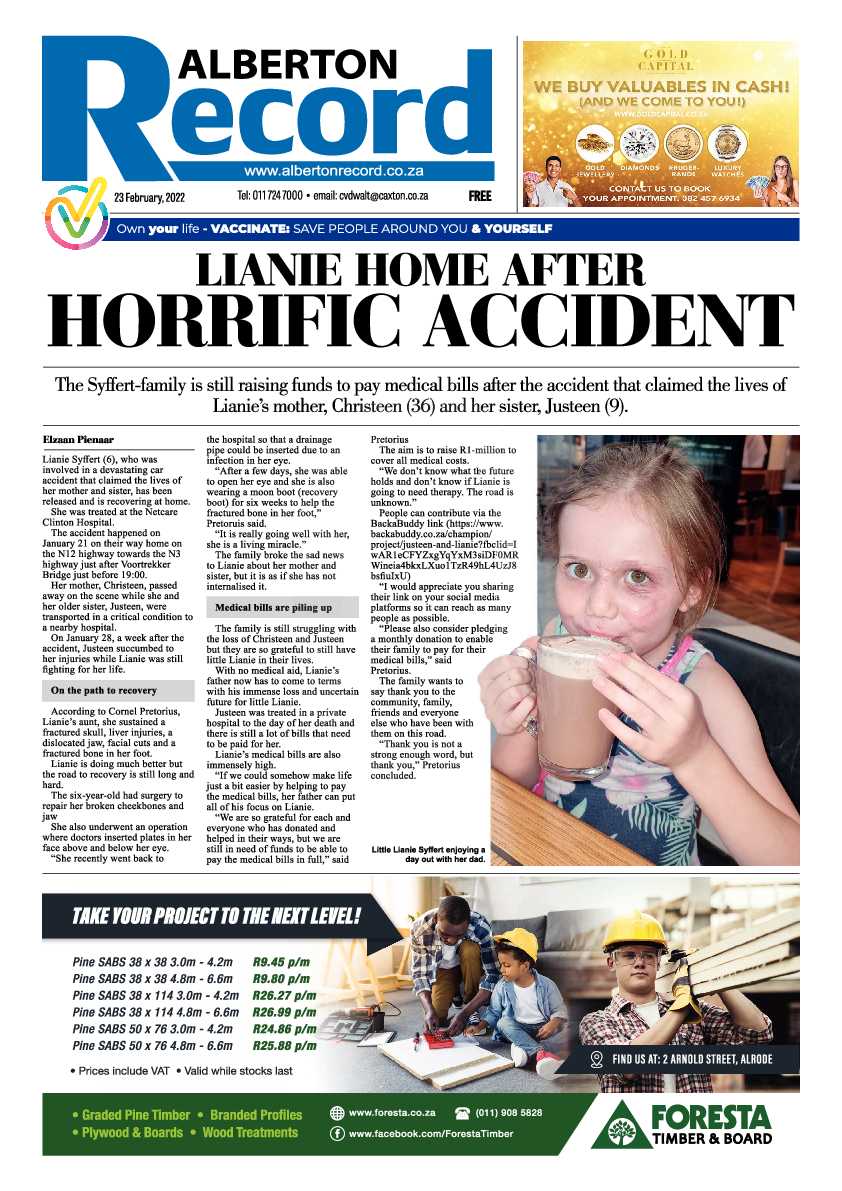 Alberton Record 23 February 2022 page 3